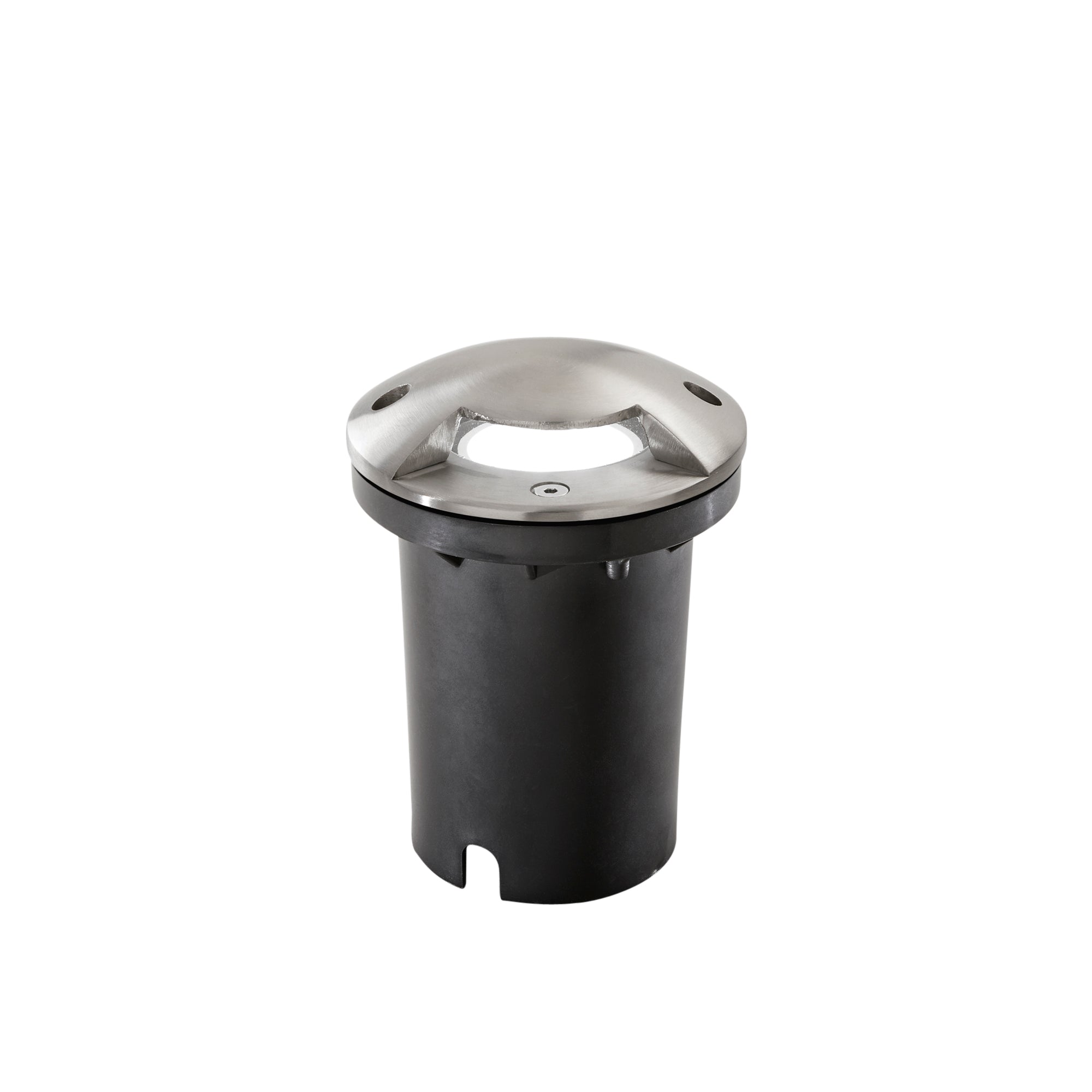 Faro carrabile HUMMER forma rotonda, acciaio inox - FT-FeelThe