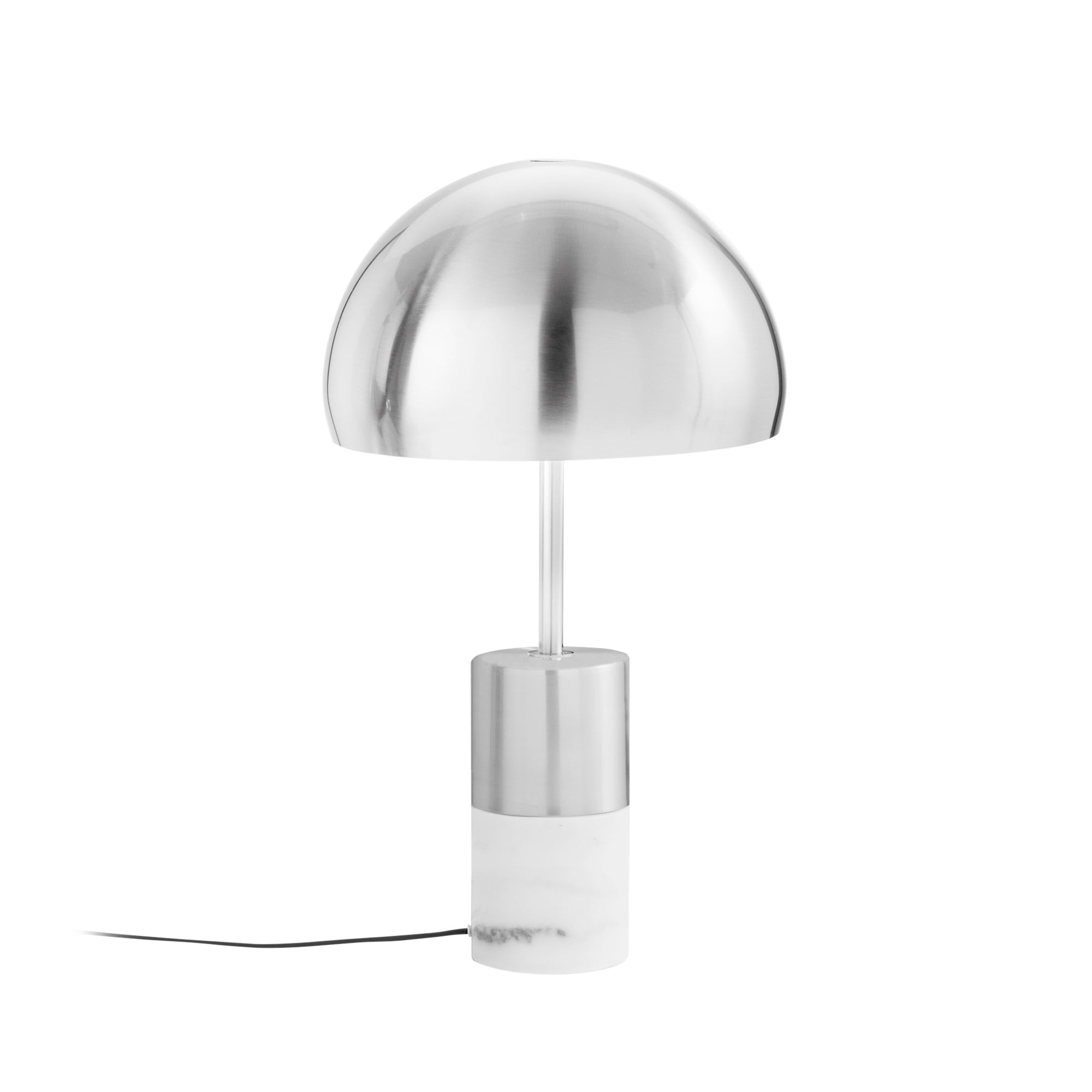 Lampada da tavolo oro IGEA in metallo con base in marmo - FT-FeelThe