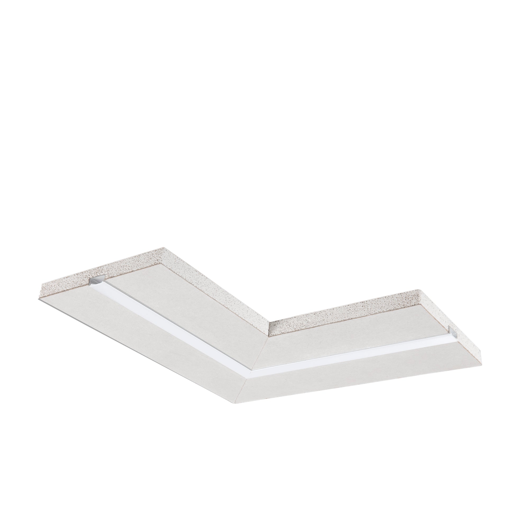 Angolo per profilo INVISILINE integrato nel cartongesso - FT-FeelThe