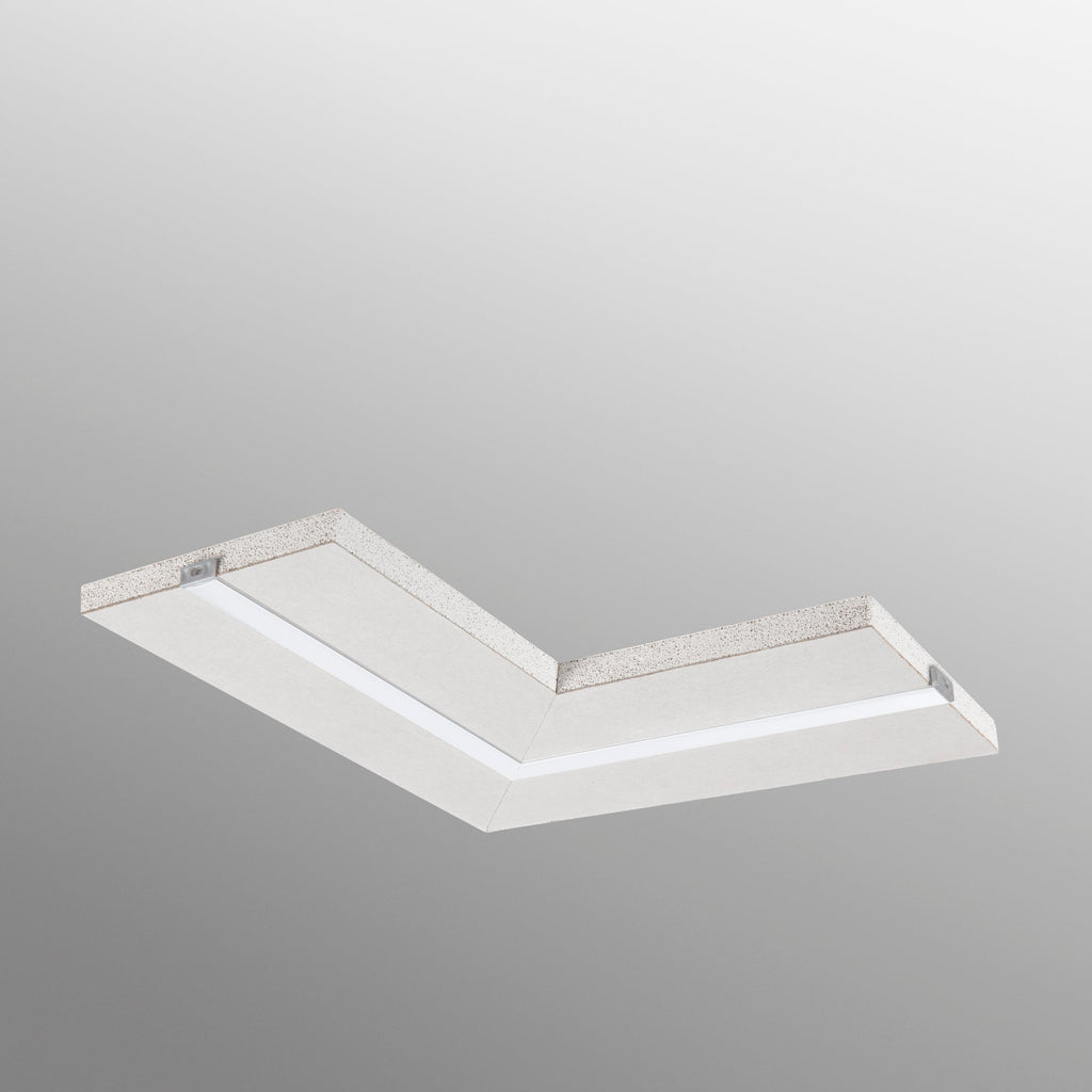 Angolo per profilo INVISILINE integrato nel cartongesso - FT-FeelThe