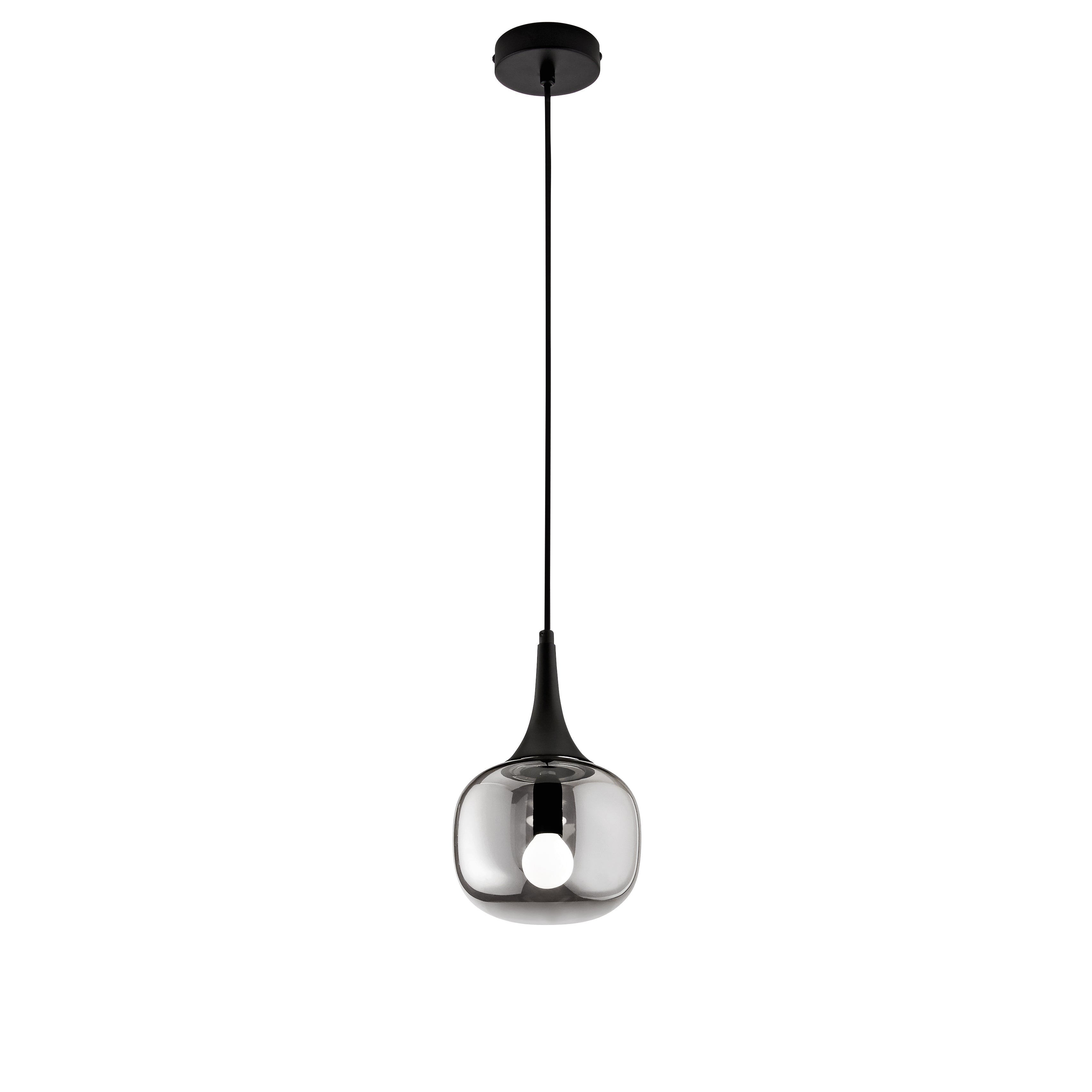 Sospensione JAIPUR in metallo con diffusore in vetro - FT-FeelThe