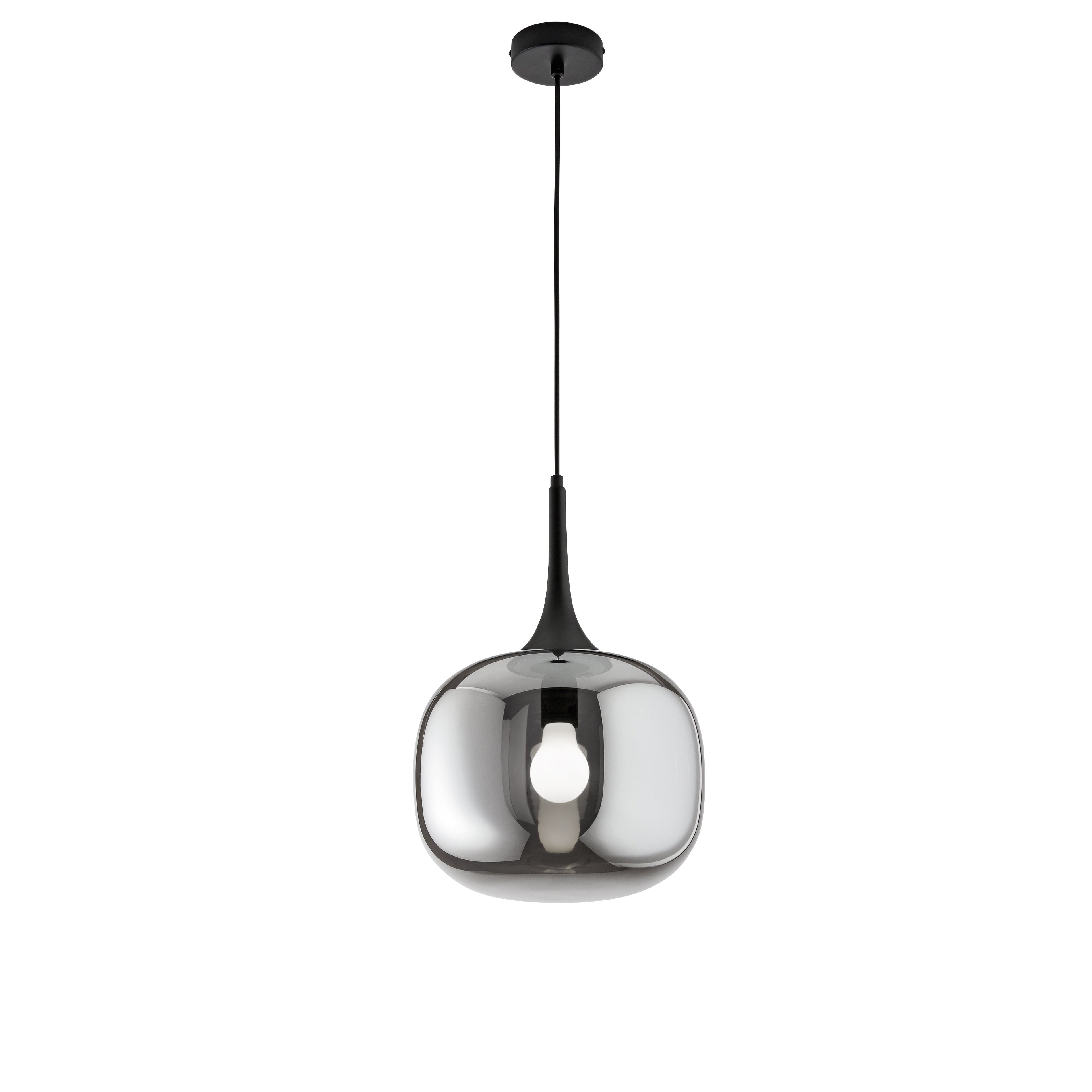 Sospensione JAIPUR in metallo con diffusore in vetro - FT-FeelThe