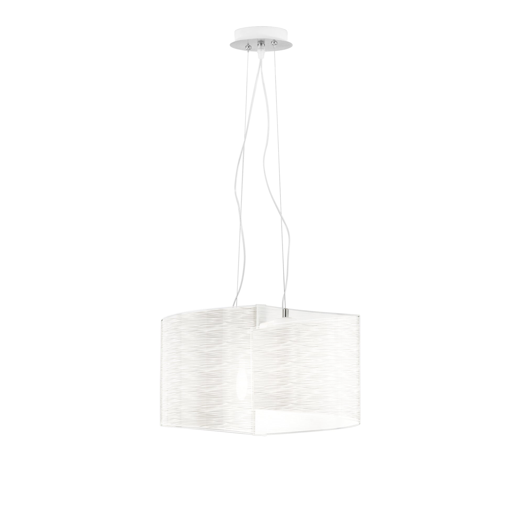 Lampadario a sospensione JOYCE in vetro decorato - FT-FeelThe