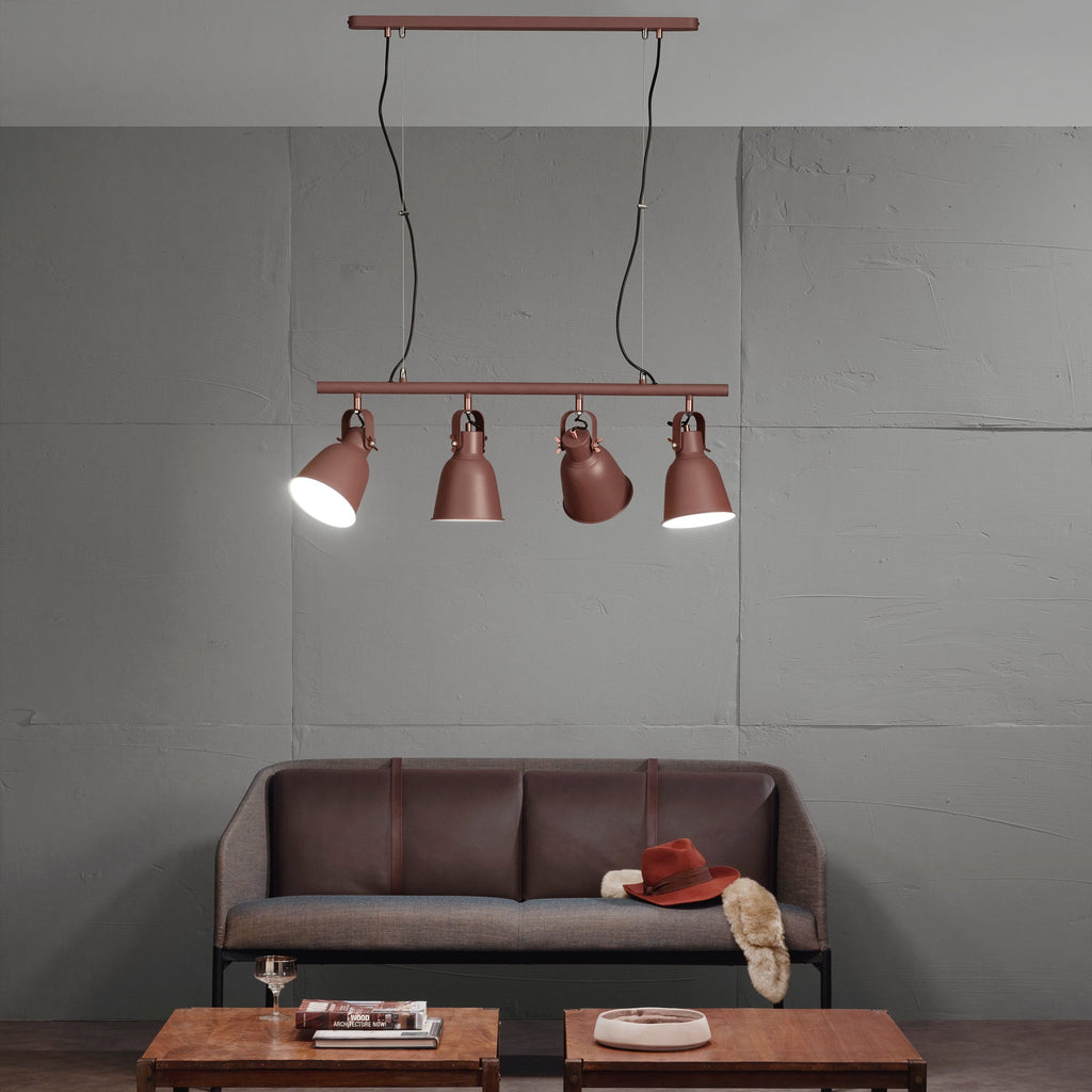 Lampadario a sospensione LEGEND (4xE27) - FT-FeelThe