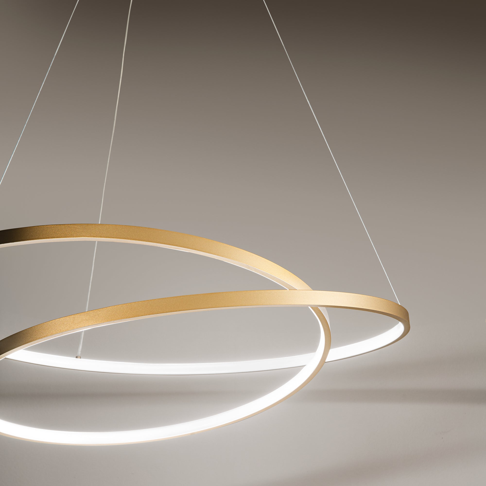 Lampadario a sospensione LED LIEVE con interruttore CCT - FT-FeelThe