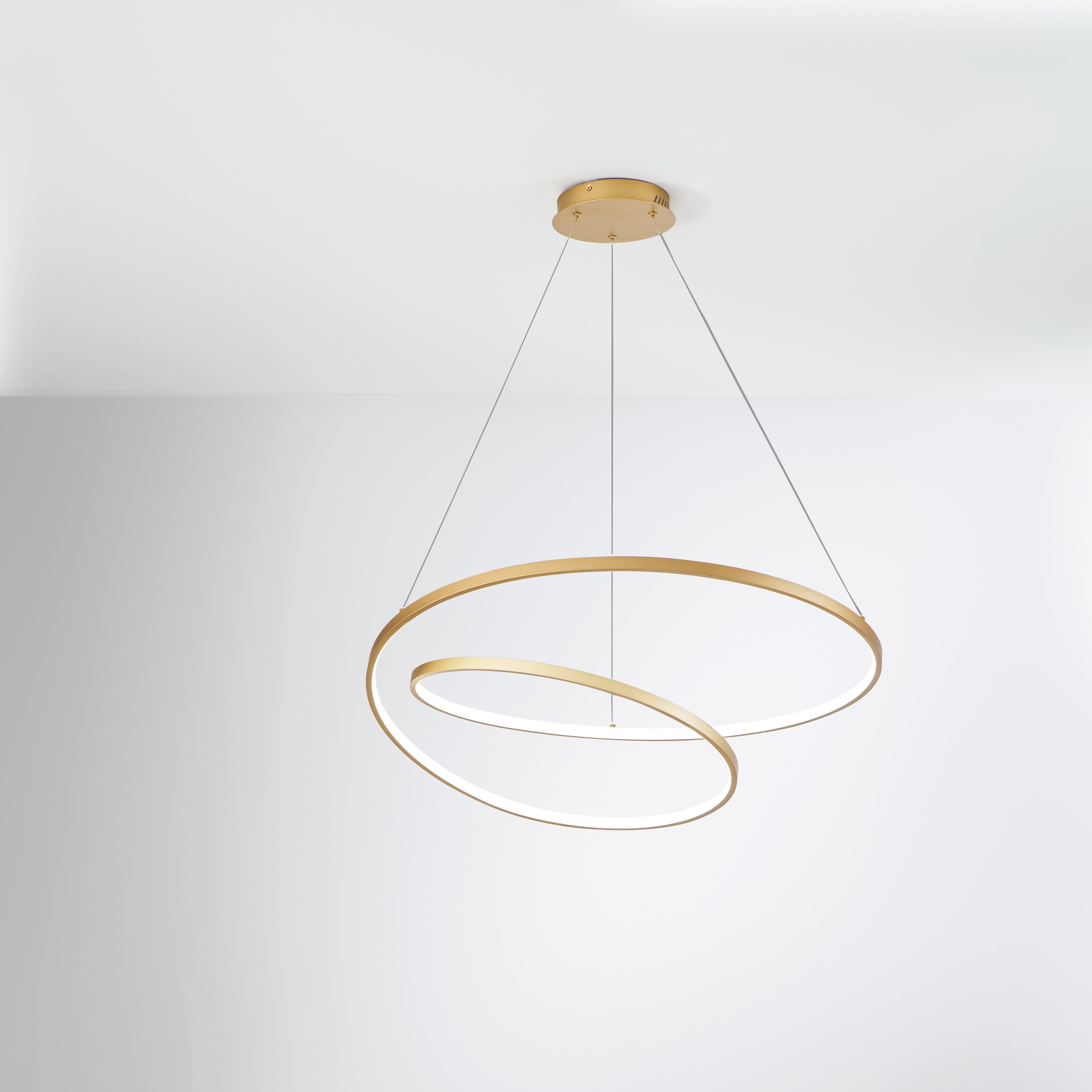 Lampadario a sospensione LED LIEVE con interruttore CCT - FT-FeelThe