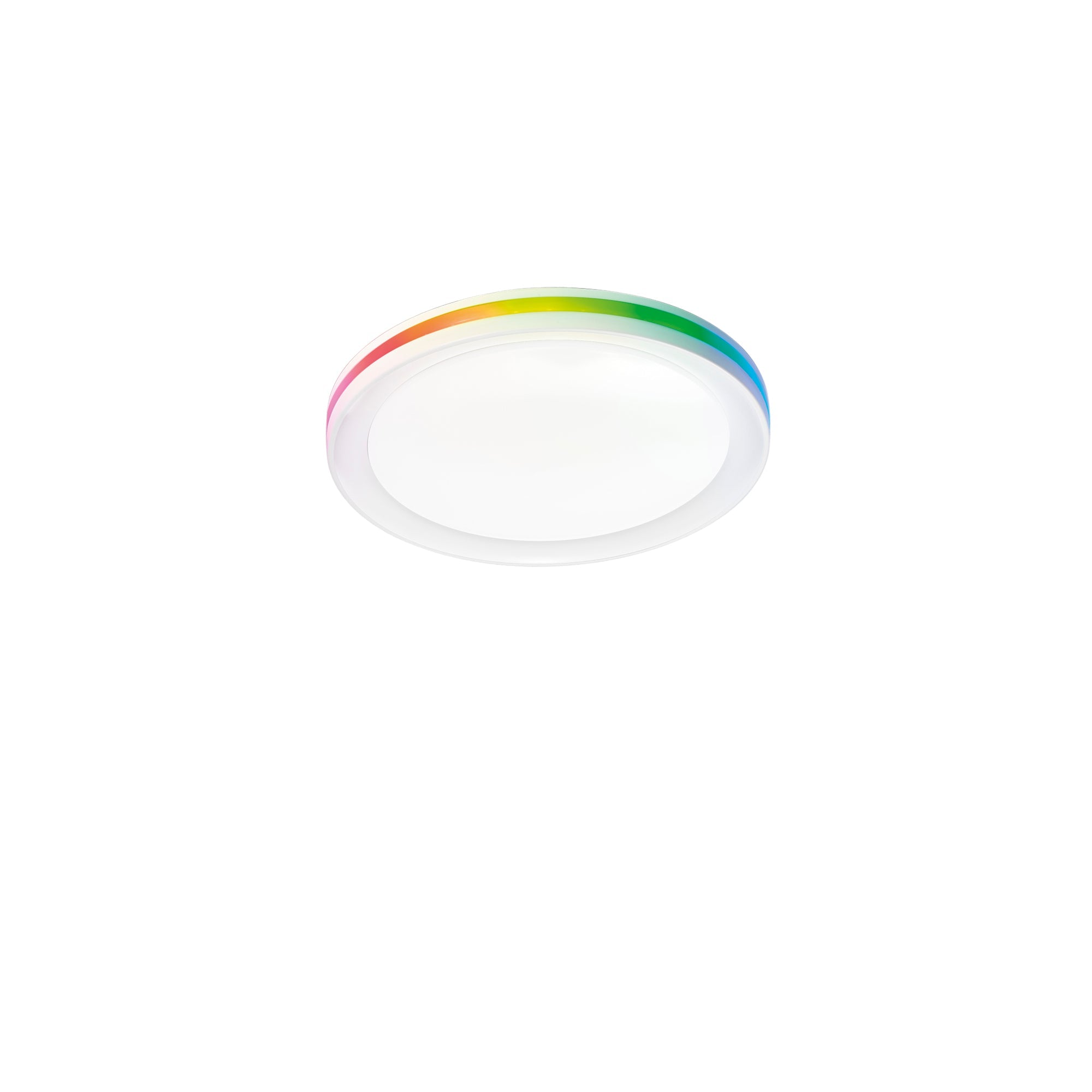 Plafoniera LED MAKEUP bianca con funzione CCT e RGB 35W 40x40 cm. - FT-FeelThe