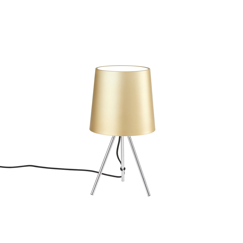 Lampada da tavolo MARLEY in metallo con paralume in alluminio - FT-FeelThe