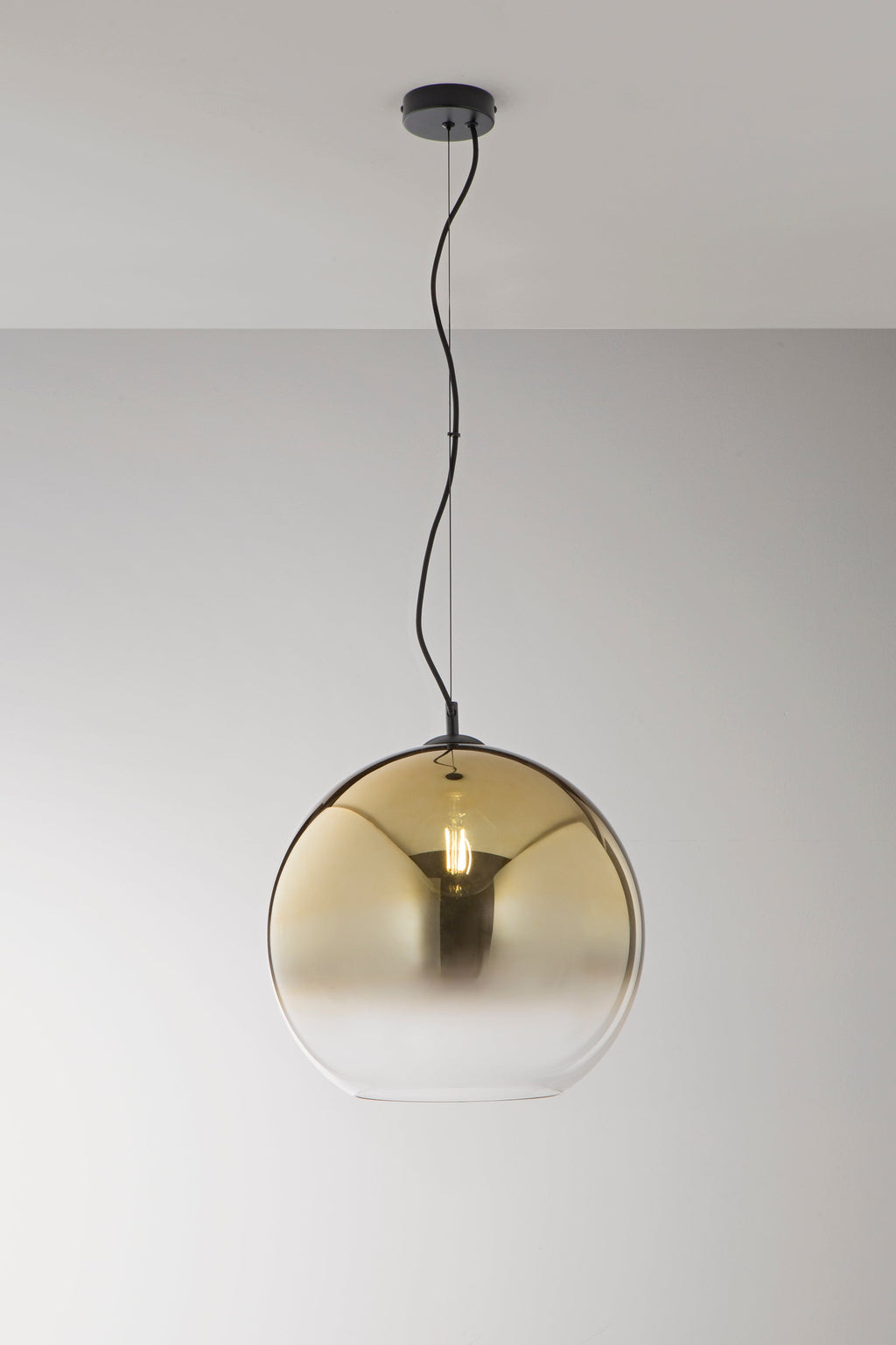 Sospensione MARTE in vetro con decoro sfumato | FT Feel The