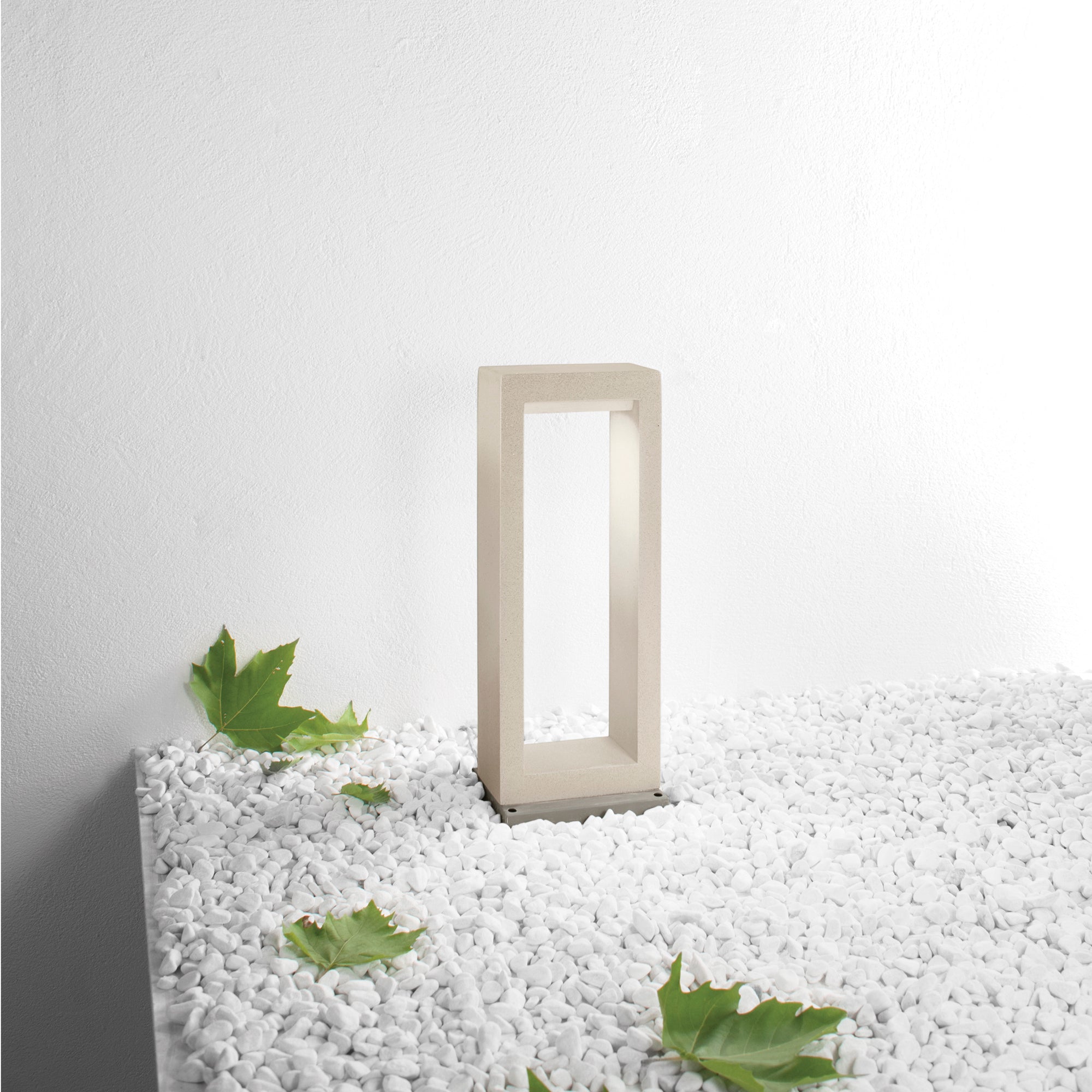 Lampada per esterni MASAI in cemento bianco - FT-FeelThe