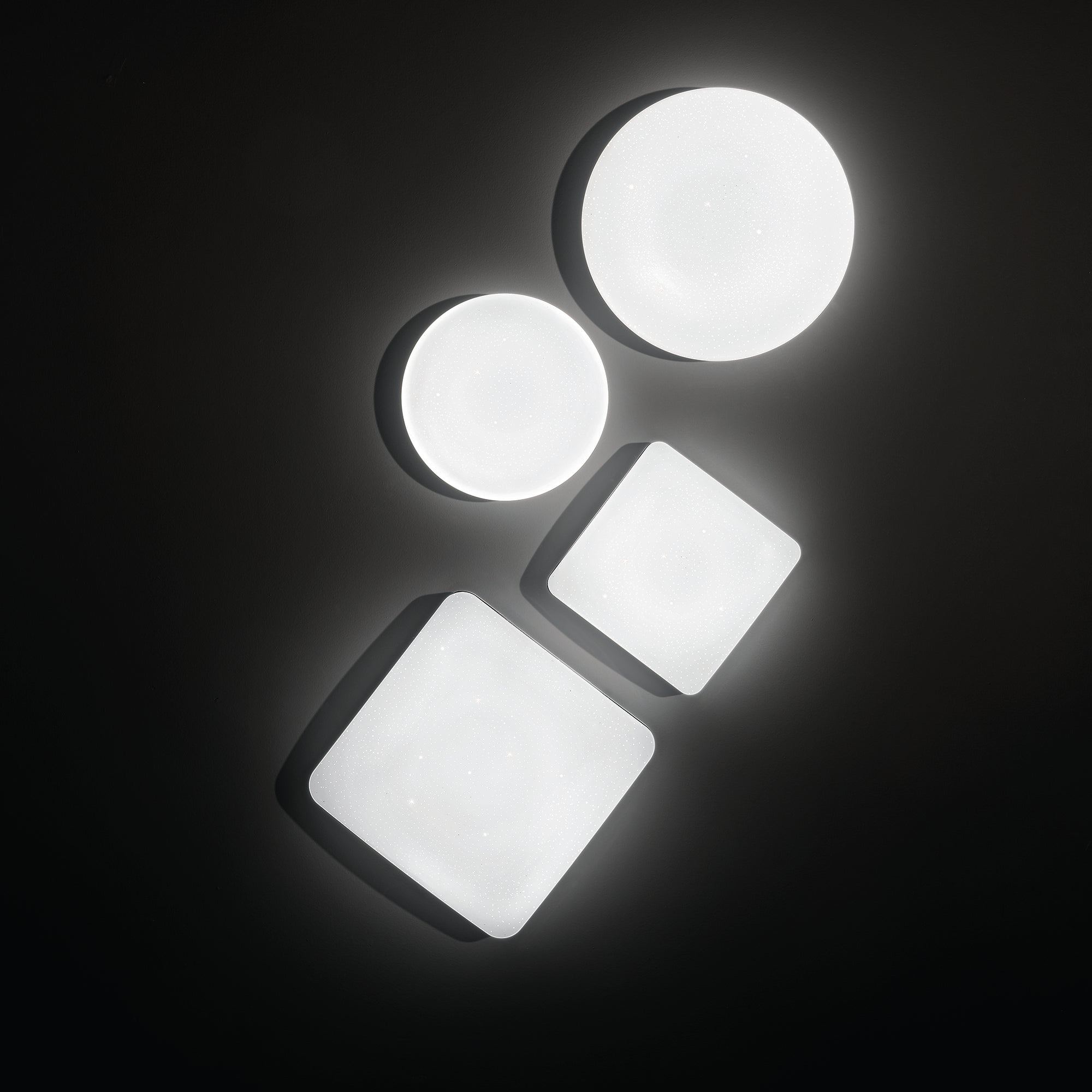 Plafoniera quadrata LED MOON con funzione CCT - FT-FeelThe