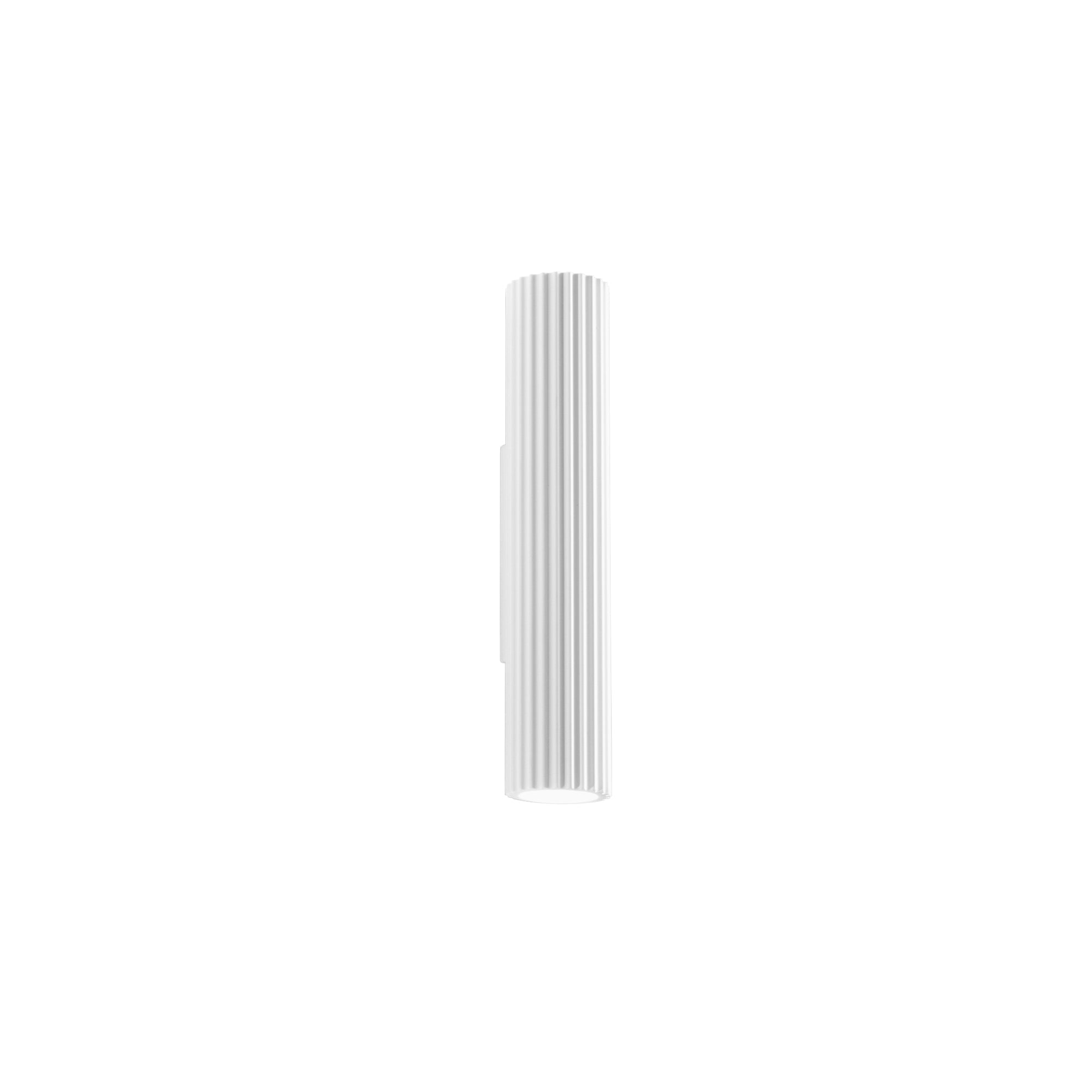 Applique PALLADIO in gesso verniciabile con struttura tubolare 35 cm. - FT-FeelThe
