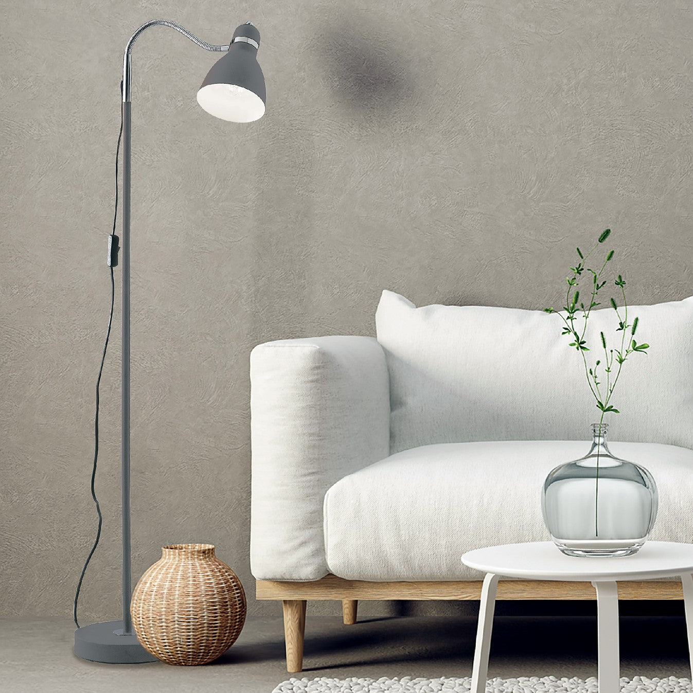 Piantana PEOPLE in metallo con diffusore orientabile - FT-FeelThe