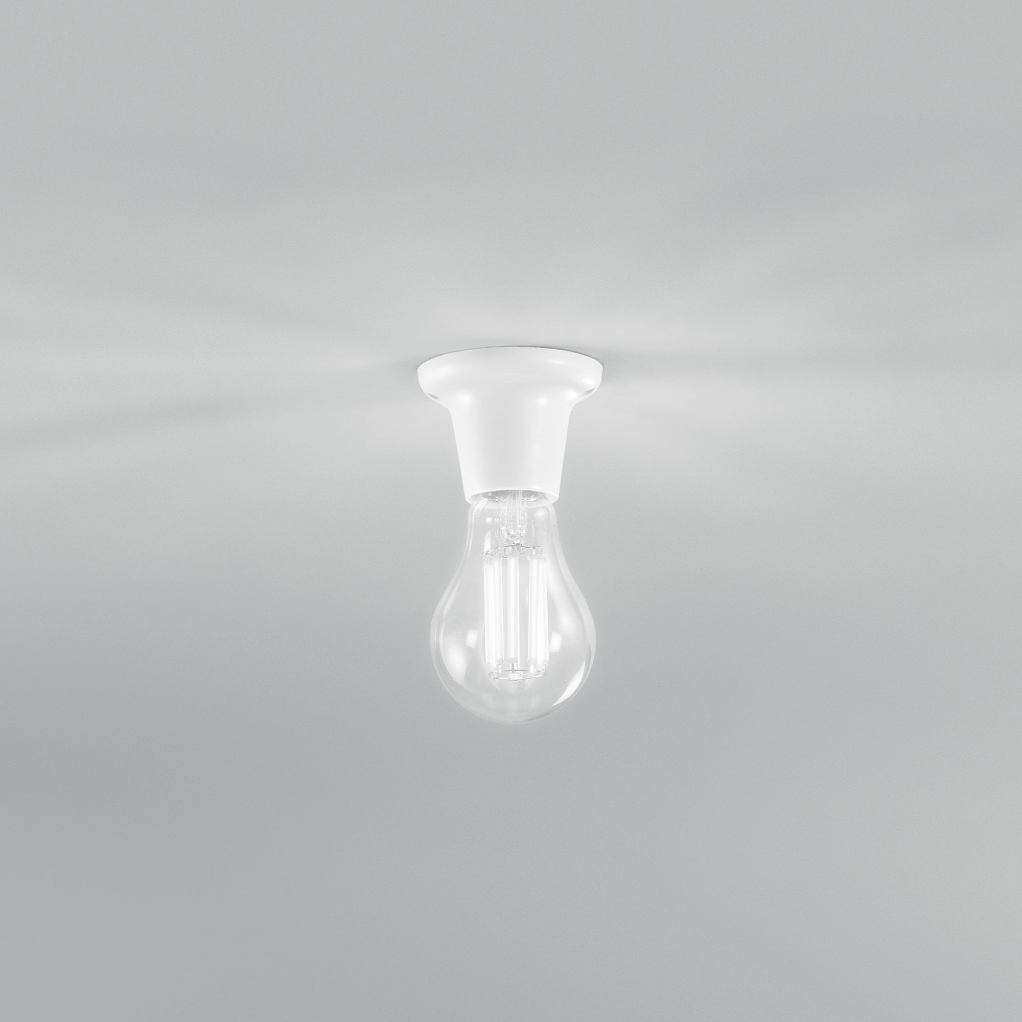 Portalampade DOBLEAU in termoplastica bianca - FT-FeelThe