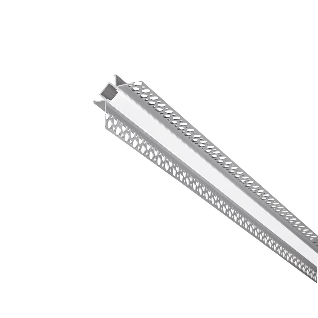 Profilo ANGLE in alluminio per installazione angolare ad incasso 2 metri - FT-FeelThe