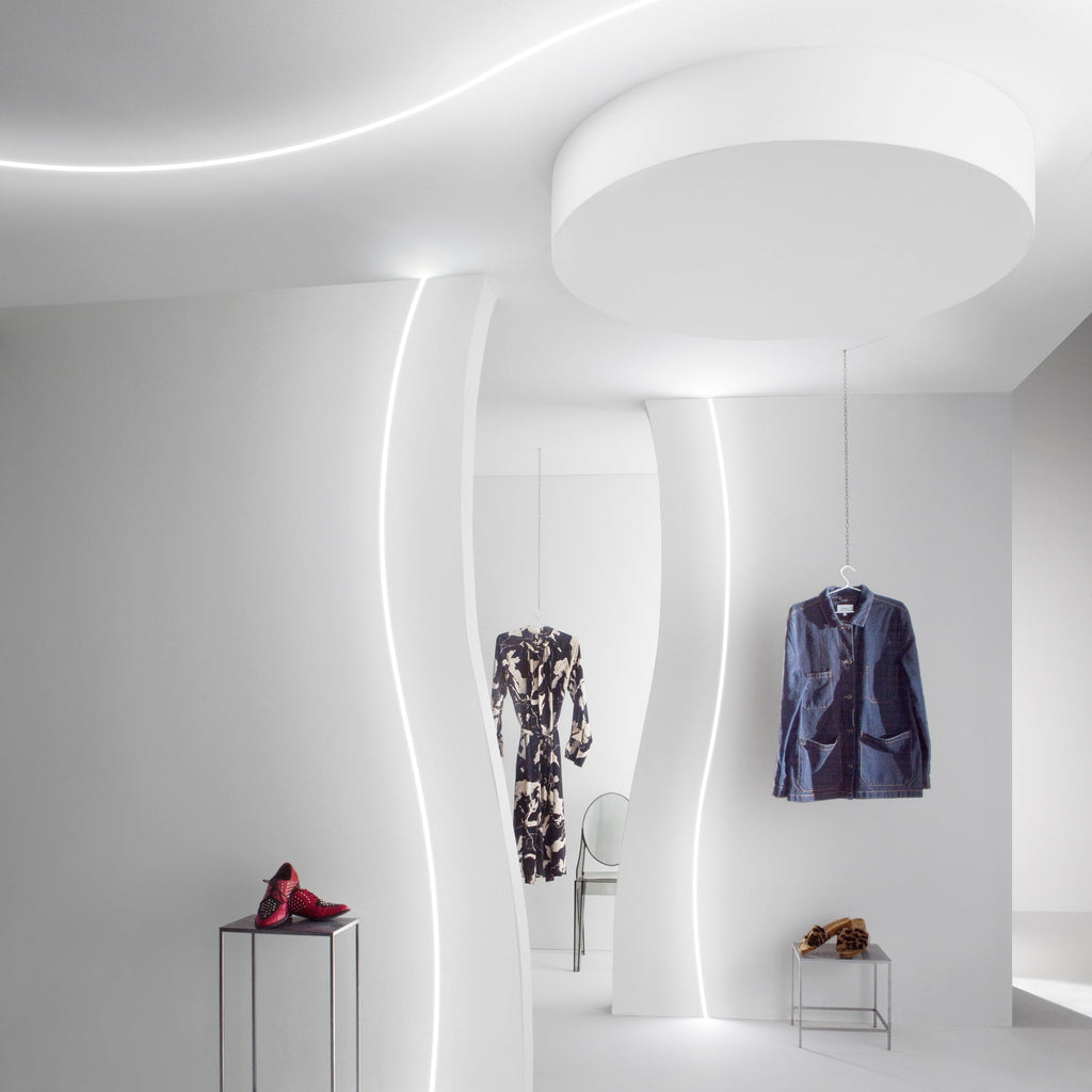 Profilo BEND in alluminio snodabile per installazione ad incasso 2 metri - FT-FeelThe