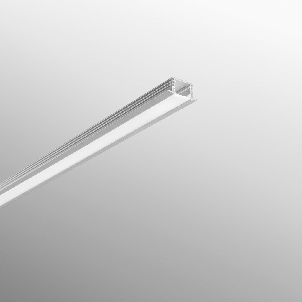 Profilo BERLINO argento in alluminio 1m - FT-FeelThe