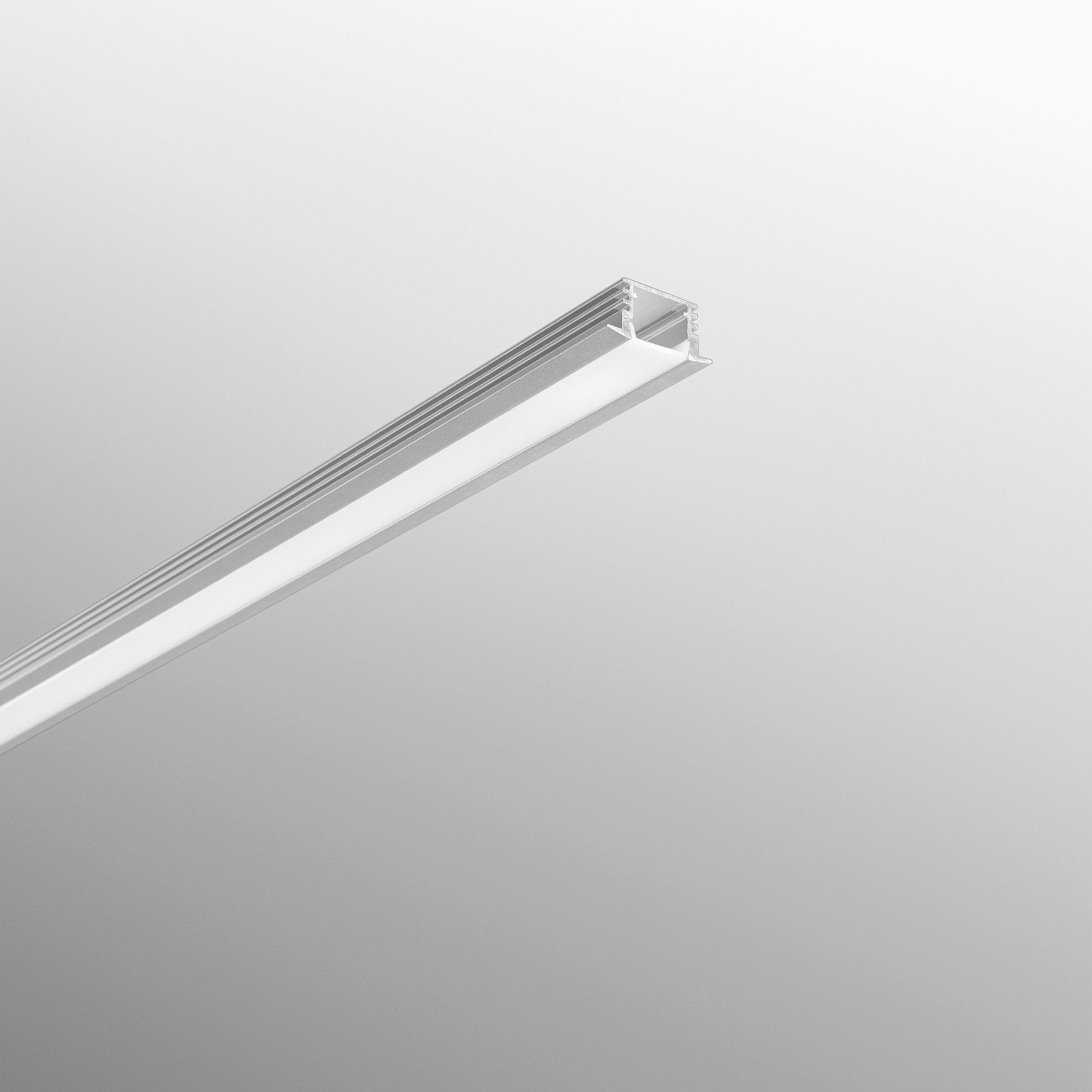 Profilo BERLINO argento in alluminio 1m - FT-FeelThe