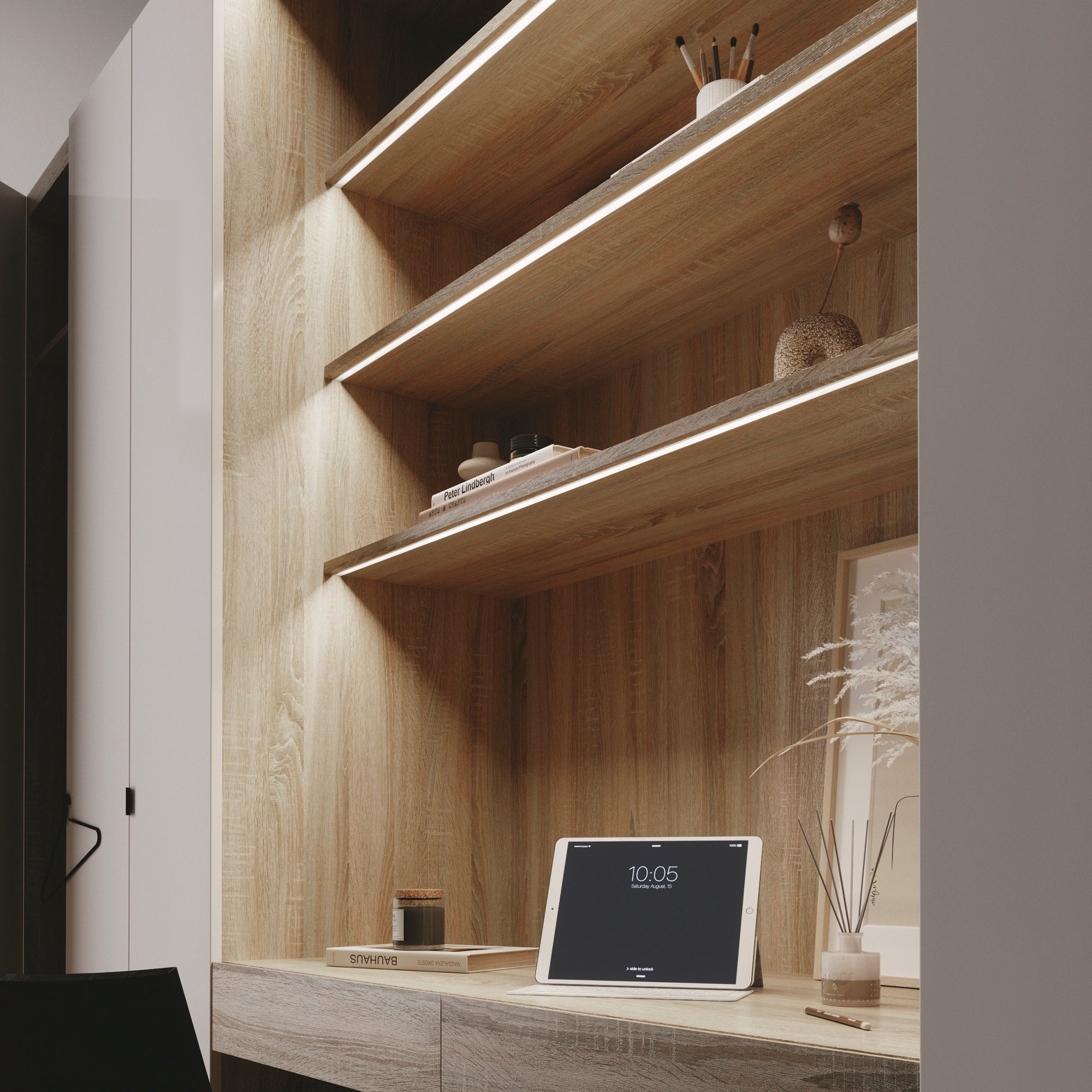 Profilo MICRO in alluminio 2m - FT-FeelThe