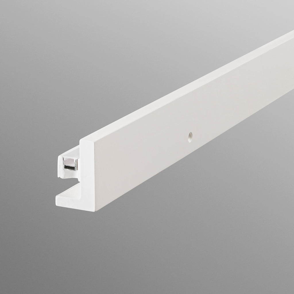 Profilo MONO bianco in gesso per led singola emissione 1 metro - FT-FeelThe