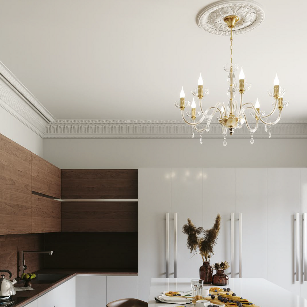 Lampadario a sospensione RIFLESSO in cristallo - FT-FeelThe