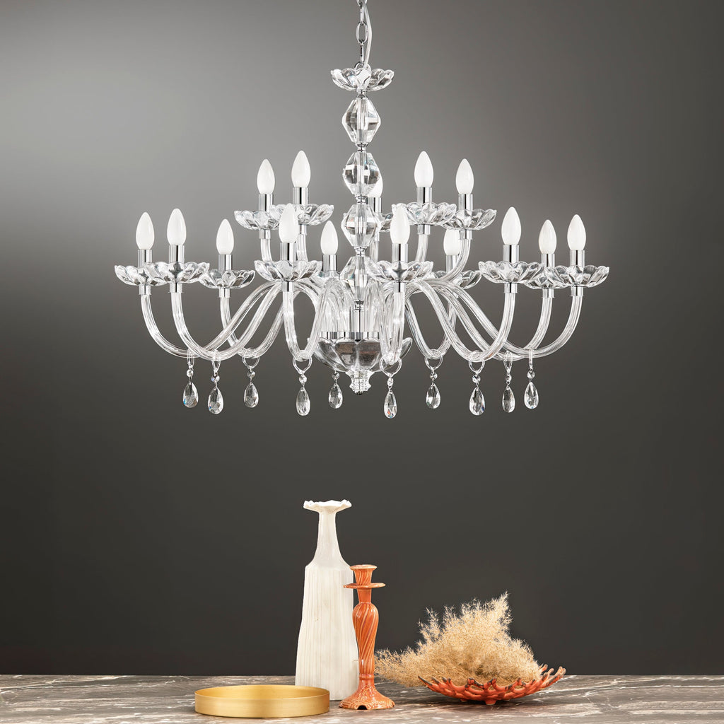 Lampadario a sospensione RIFLESSO in cristallo - FT-FeelThe