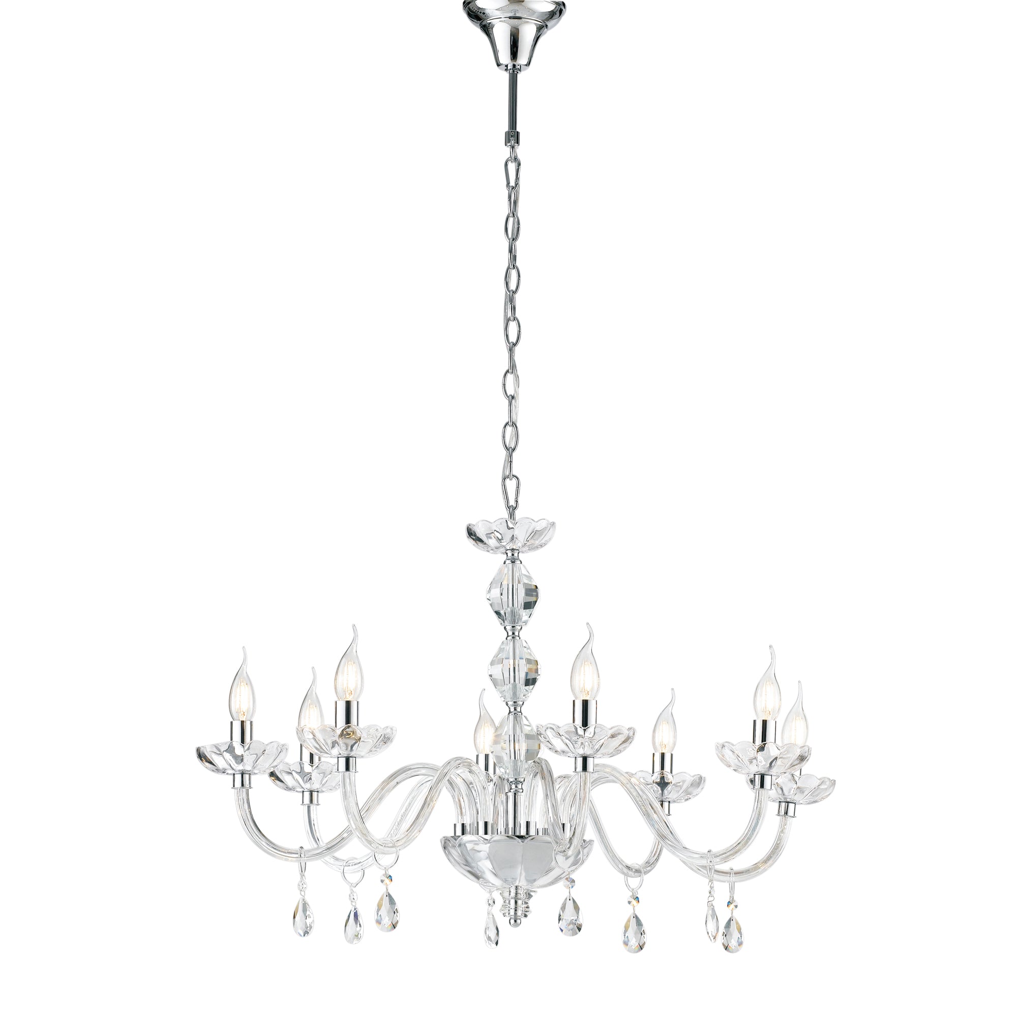 Lampadario a sospensione RIFLESSO in cristallo - FT-FeelThe