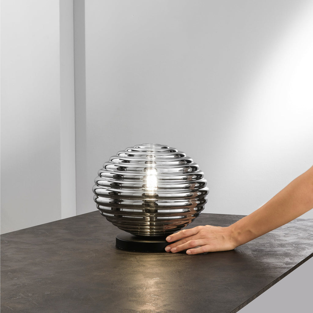 Lumetto RIPPLE in metallo e vetro - FT-FeelThe