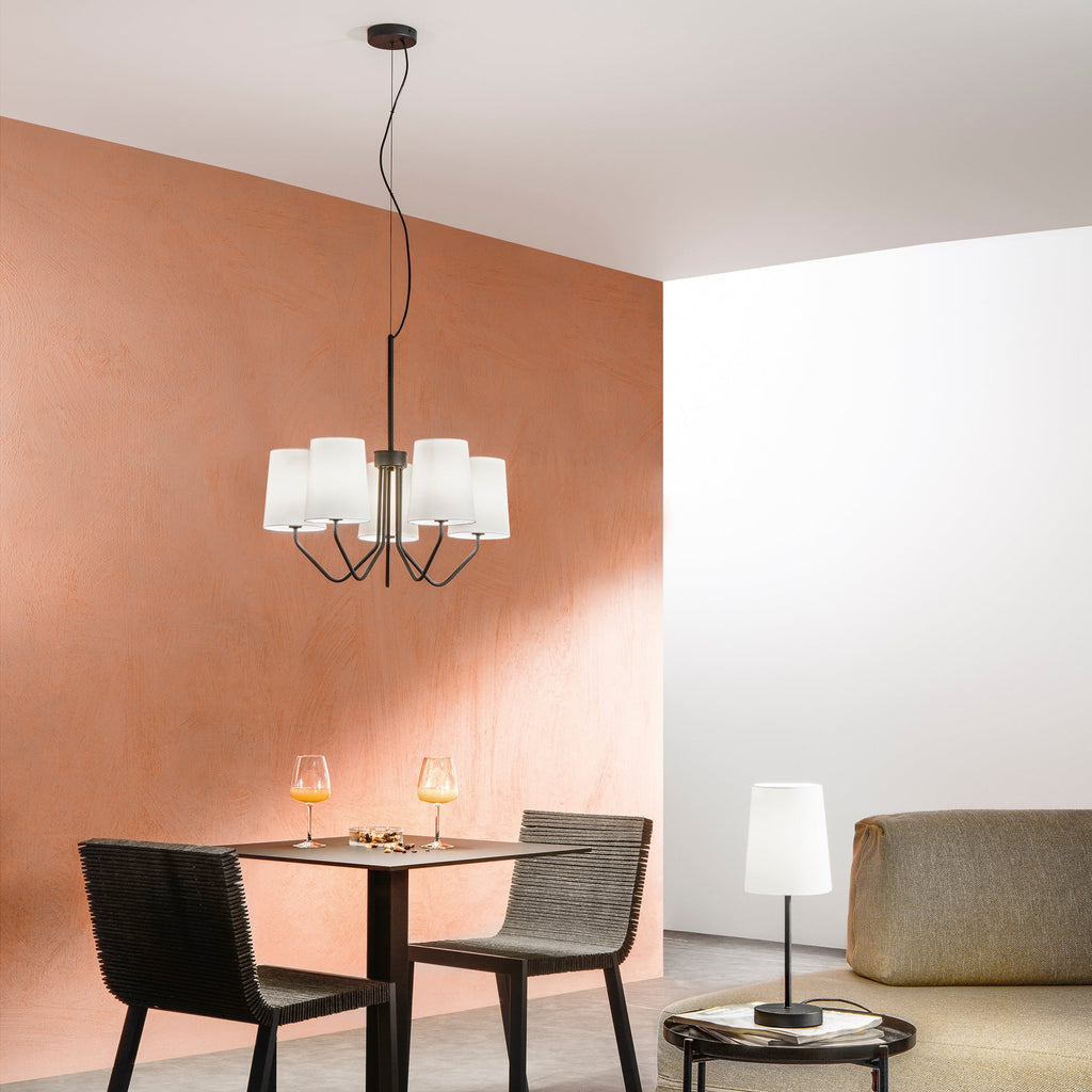 Sospensione SALLY, cinque luci - FT-FeelThe