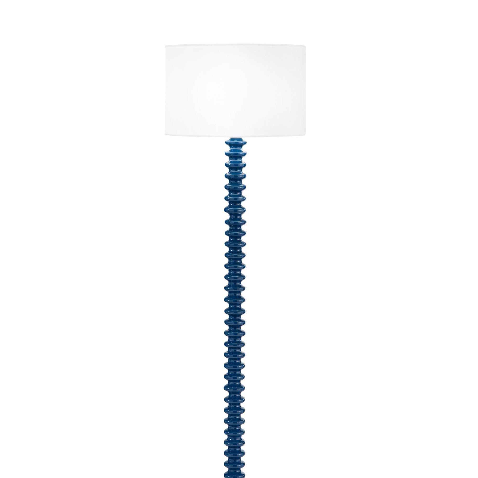 Piantana Sultan in velluto blu