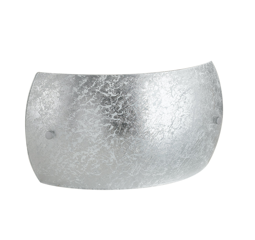 Applique da parete VANITY in vetro con decoro foglia - FT-FeelThe