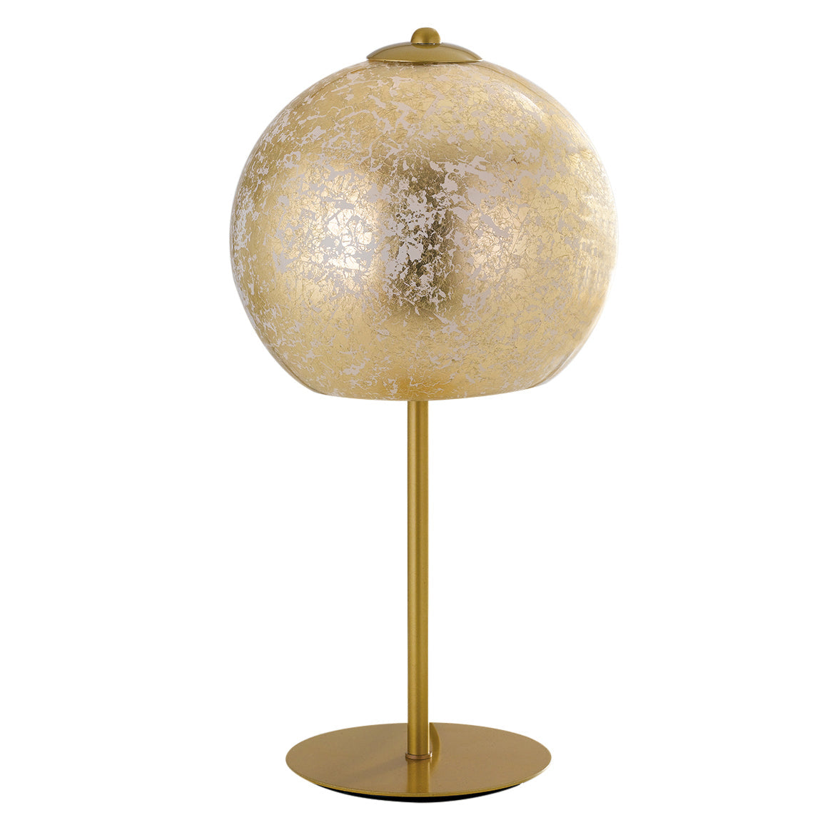 Lampada da tavolo VANITY in vetro con decoro in foglia - FT-FeelThe