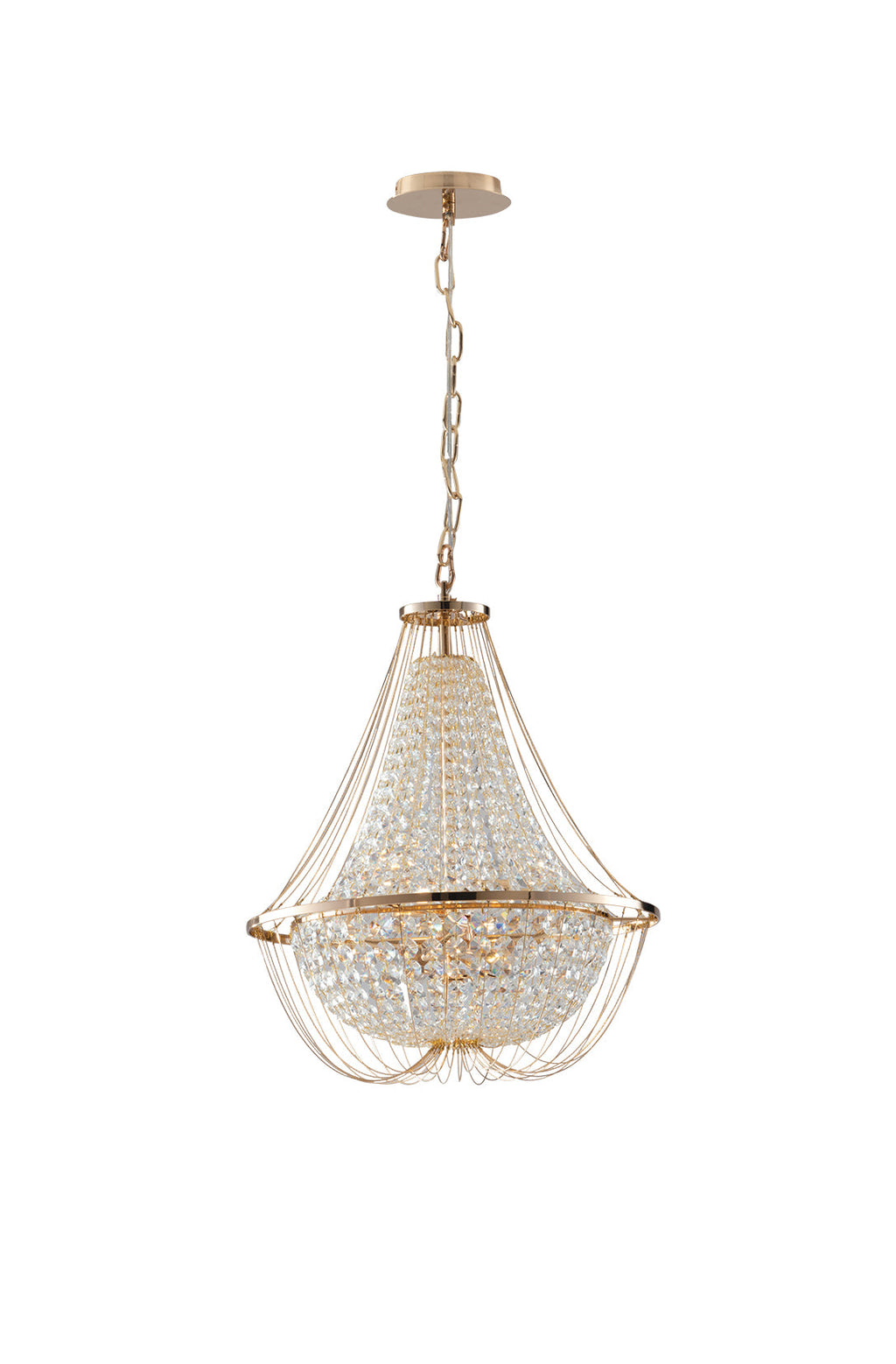 Lampadario a sospensione VIENNA, 4 luci - FT-FeelThe