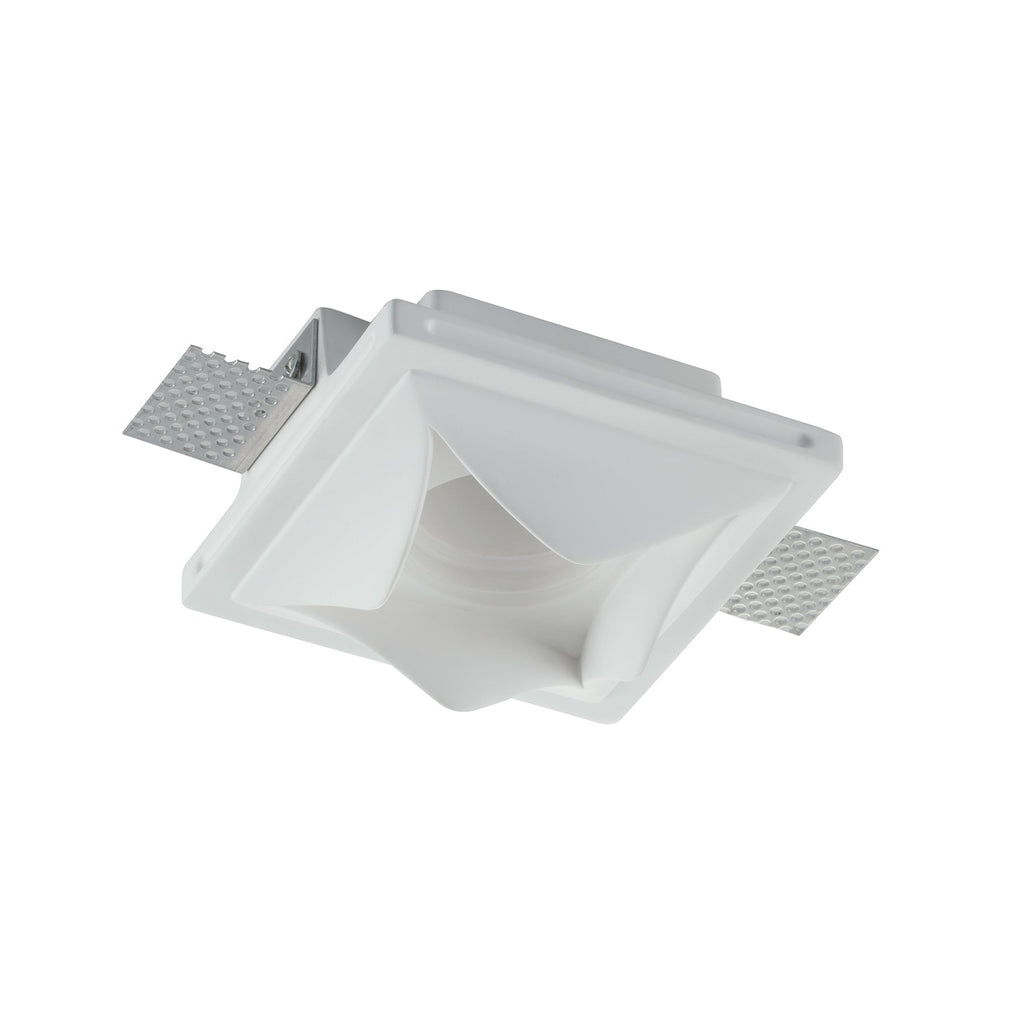 Incasso BRICK in gesso bianco verniciabile (1x GU10) - FT-FeelThe