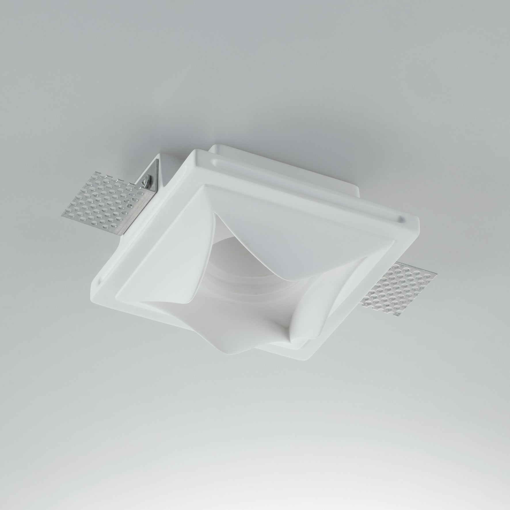 Incasso BRICK in gesso bianco verniciabile (1x GU10) - FT-FeelThe