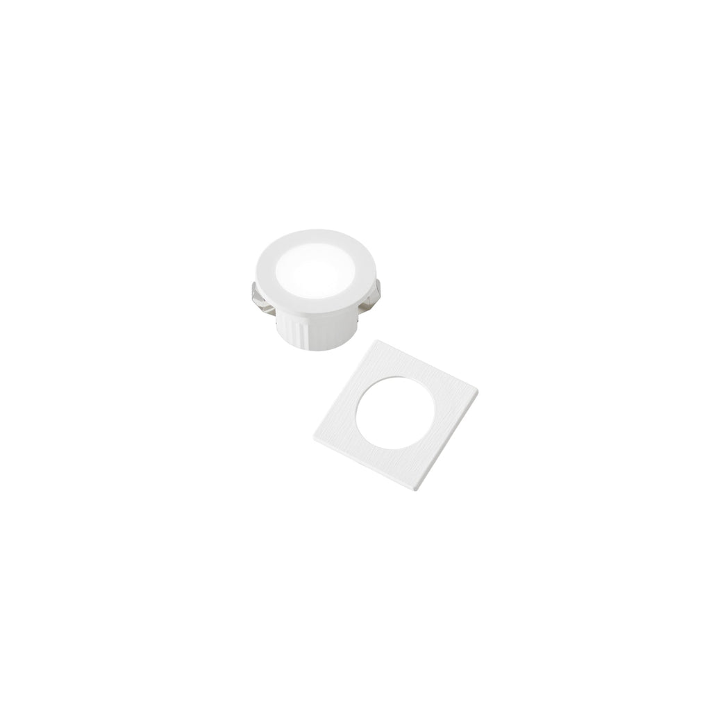 Incasso LED DAMA con doppia ghiera intercambiabile inclusa 3W luce naturale (4000K) - FT-FeelThe