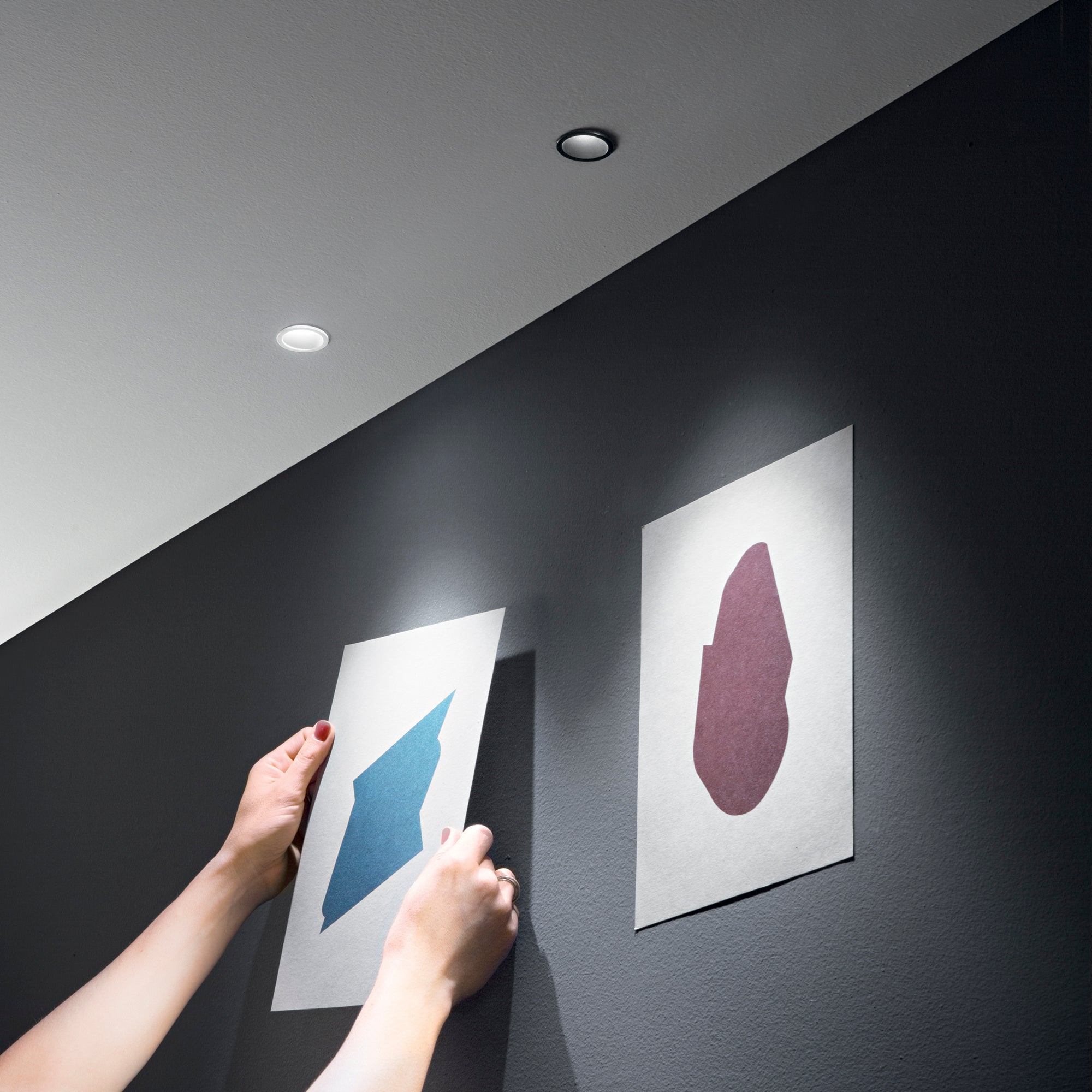 Incasso LED DOT in alluminio 5W con interruttore CCT - FT-FeelThe