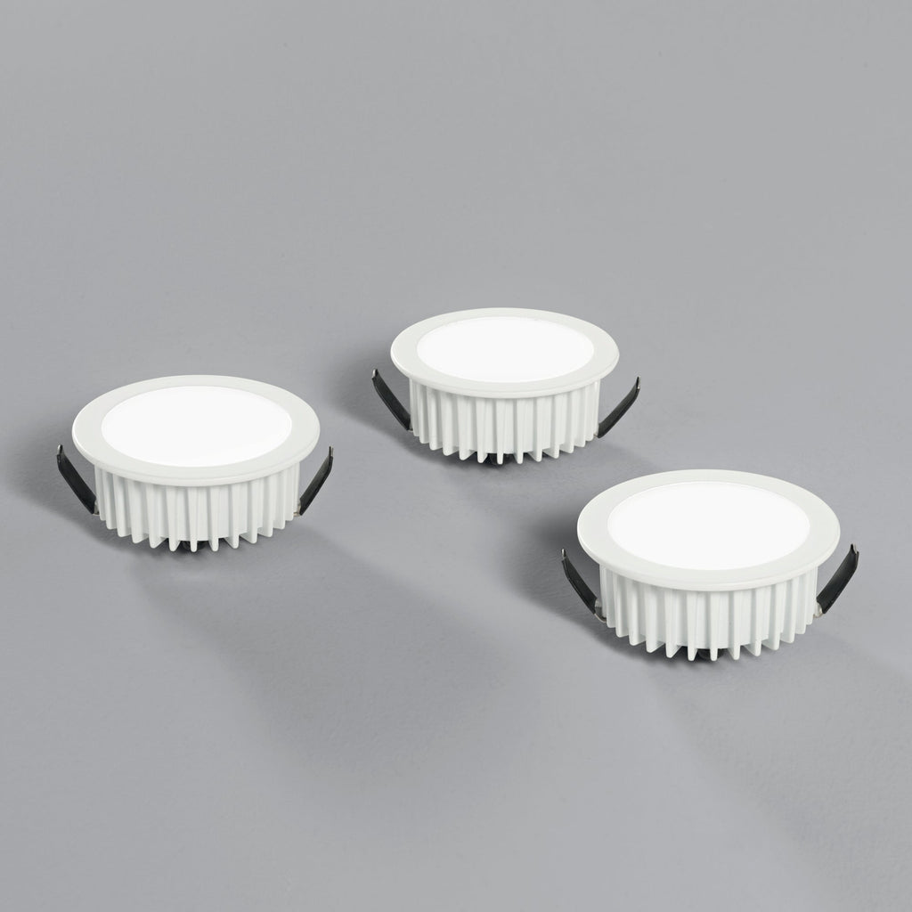 Kit 3 incassi LED FUSION in alluminio - FT-FeelThe