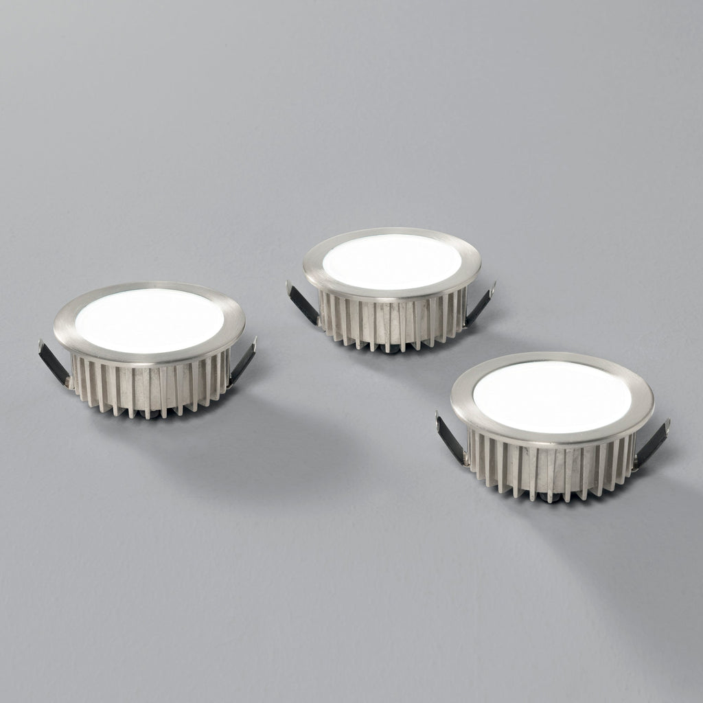 Kit 3 incassi LED FUSION in alluminio - FT-FeelThe