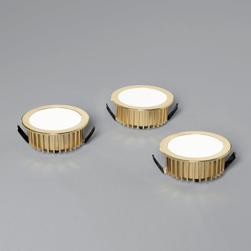 Kit 3 incassi LED FUSION in alluminio - FT-FeelThe