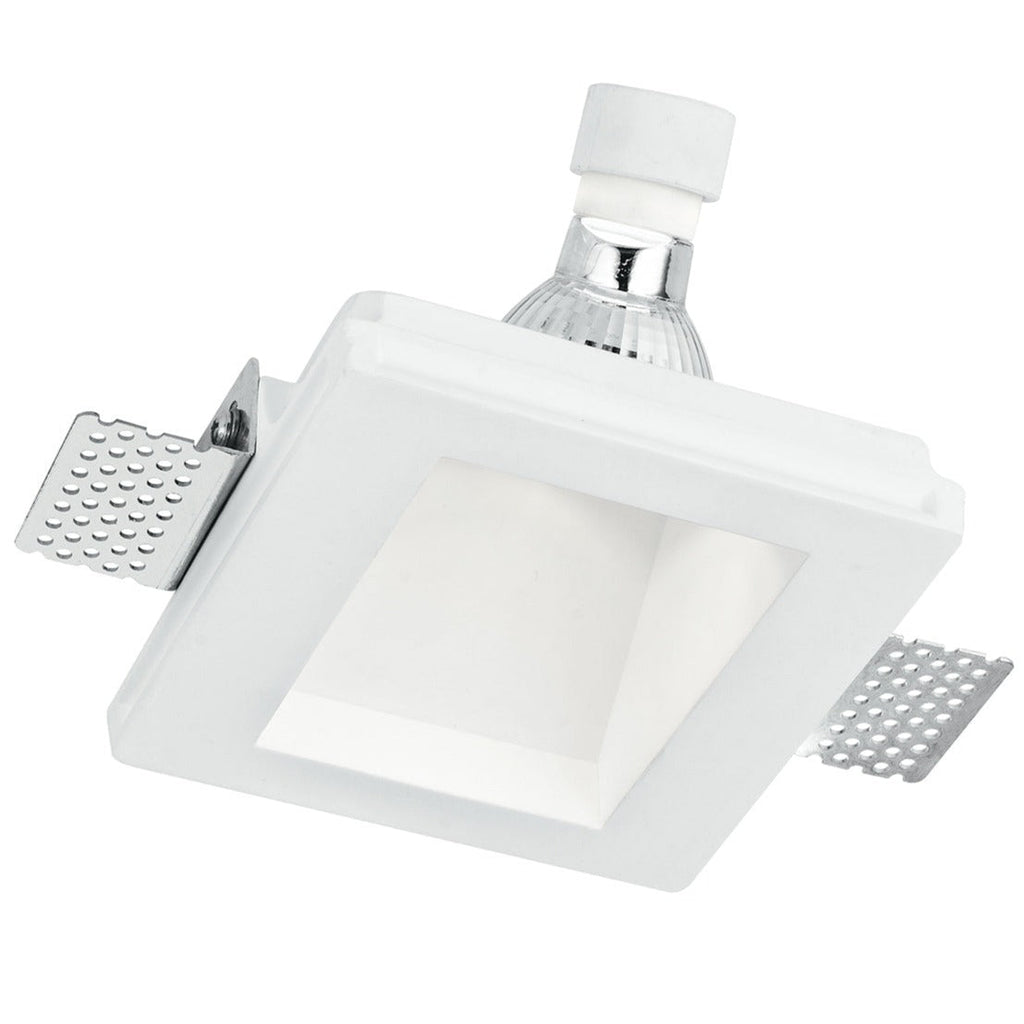 Faretto da incasso GHOST in gesso bianco verniciabile - FT-FeelThe