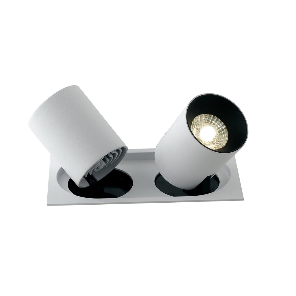 Incasso LED OUTSIDER con luce spot e testa estraibile ed orientabile 30W - FT-FeelThe