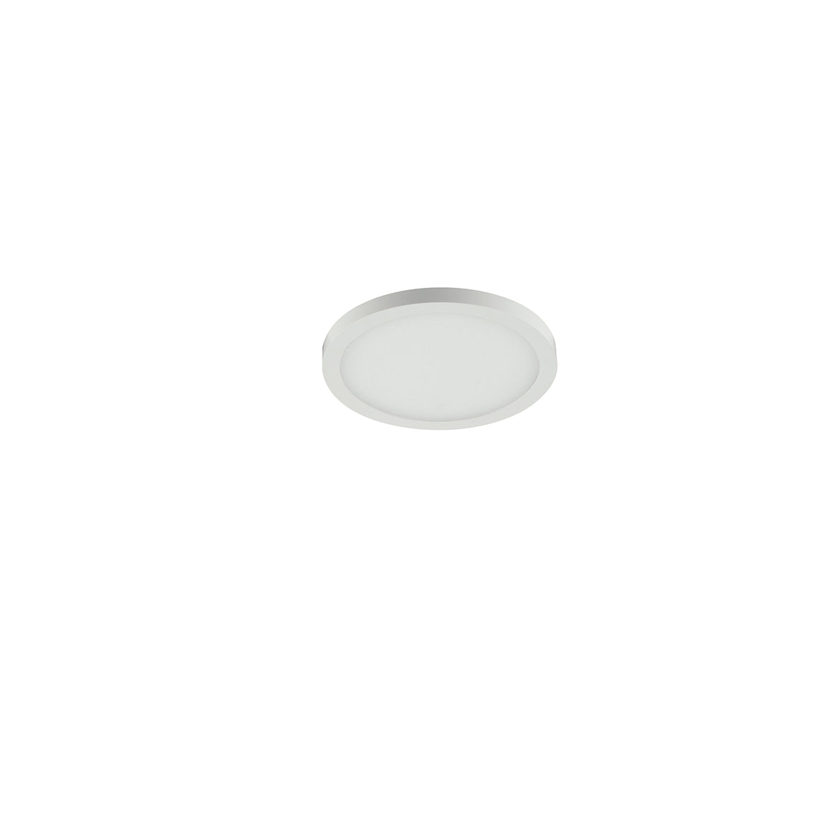 Incasso LED PLUS in alluminio bianco opaco e bordo effetto plafoniera - FT-FeelThe