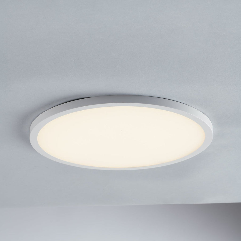 Incasso LED PLUS in alluminio bianco opaco e bordo effetto plafoniera - FT-FeelThe