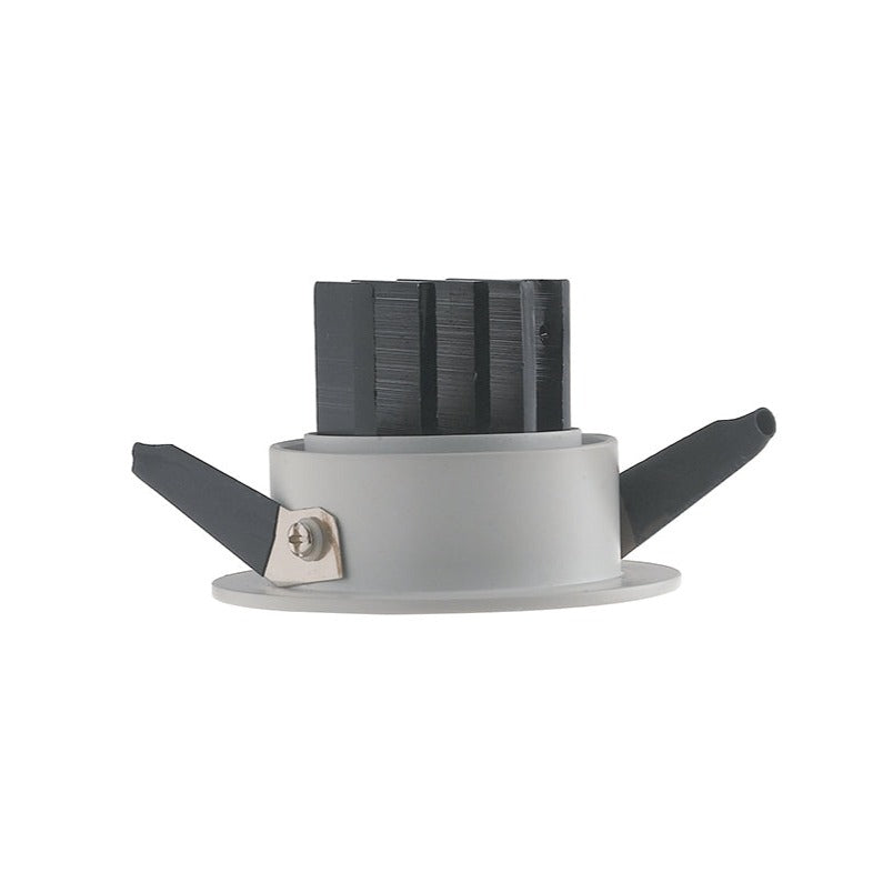 Incasso LED POLARIS orientabile in alluminio argento - FT-FeelThe