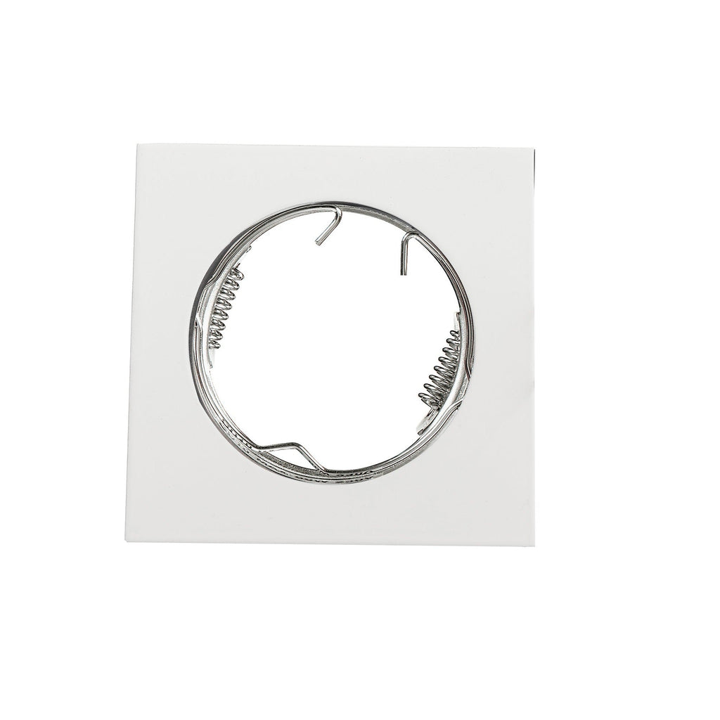 Struttura incasso REFLEX quadrata in metallo bianco - FT-FeelThe