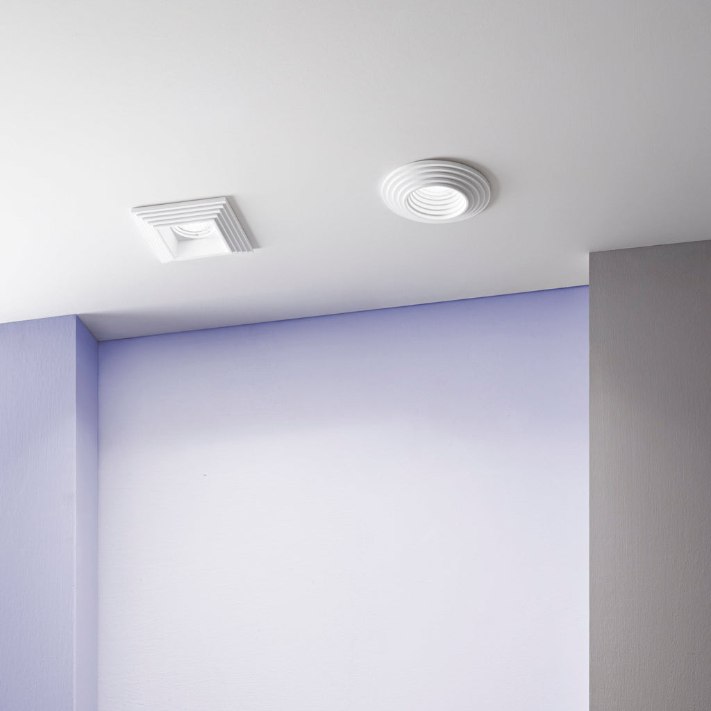 Incasso SPETTRO in gesso bianco verniciabile - FT-FeelThe
