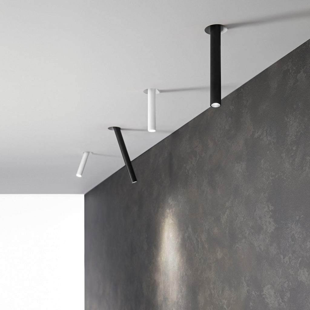 Faro LED TUBEX con base da incasso TUBEX orientabile - FT-FeelThe