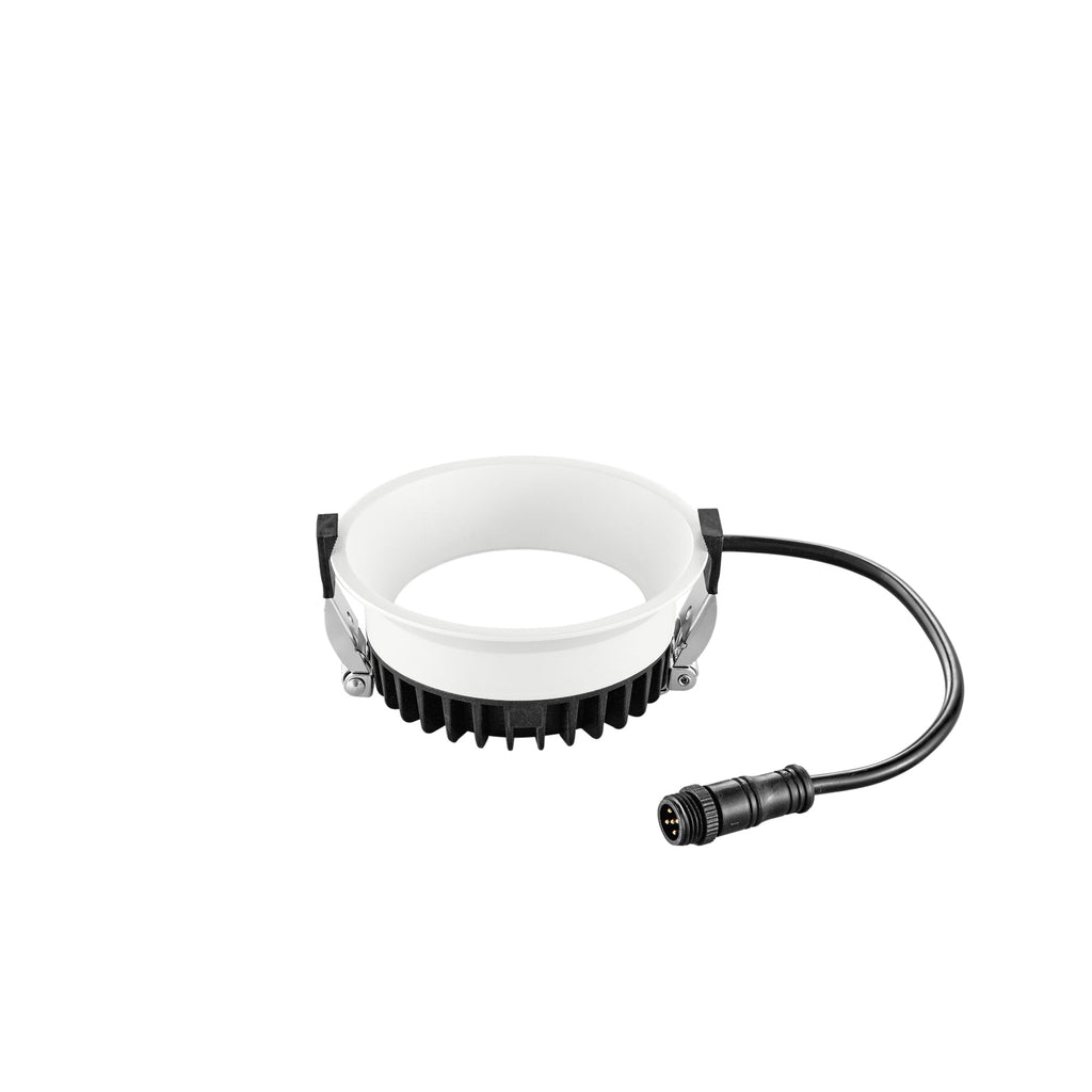 Incasso LED XANTO in alluminio antiriflesso, funzione RGB multicolor+Luce naturale - FT-FeelThe