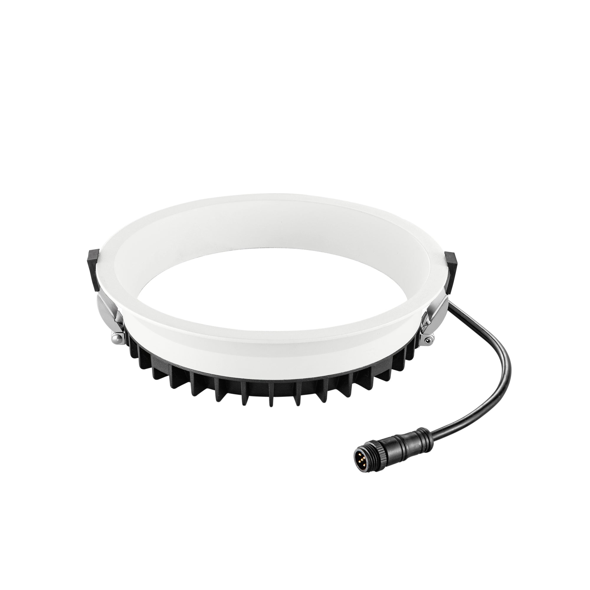 Incasso LED XANTO in alluminio antiriflesso, funzione RGB multicolor+Luce naturale - FT-FeelThe